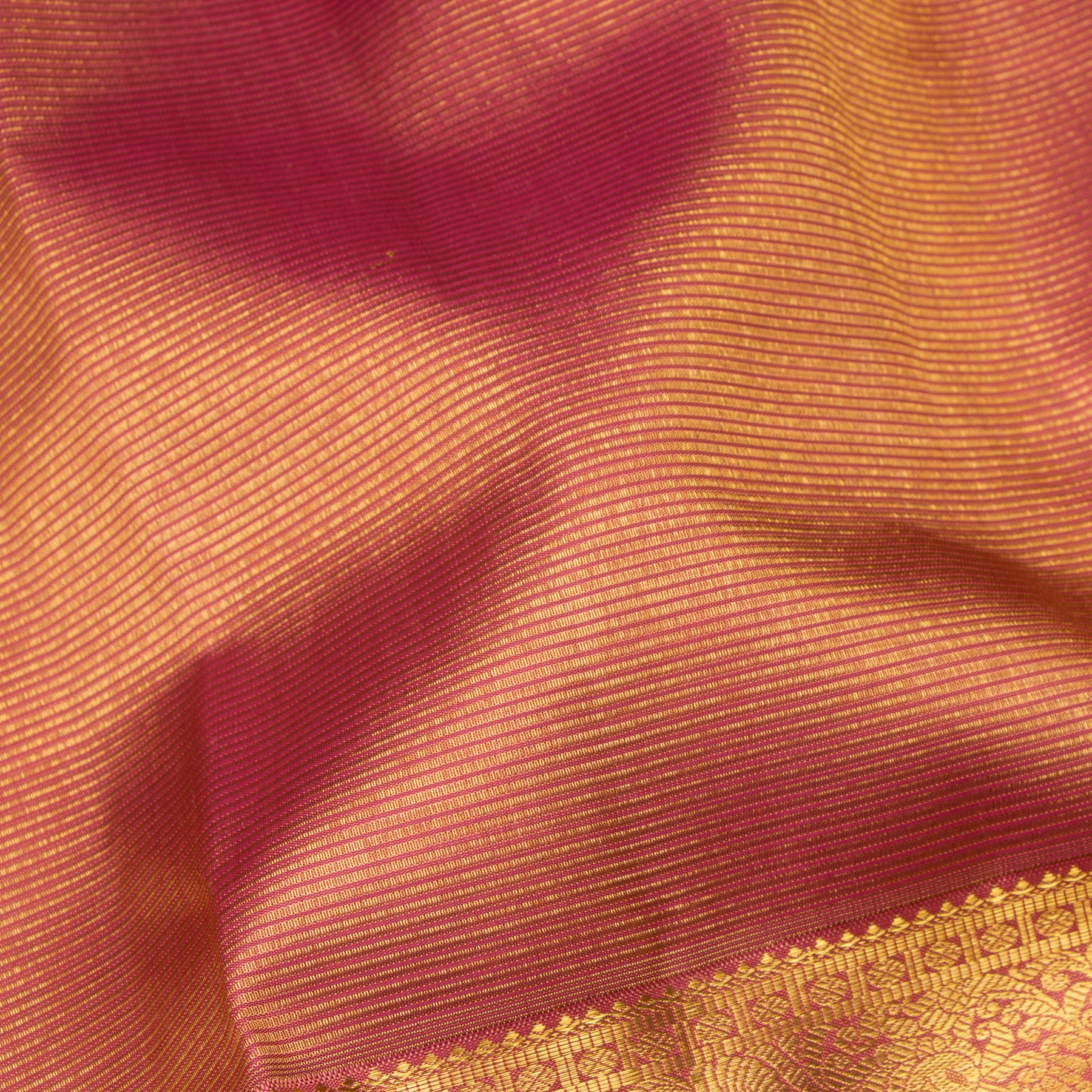 Kanakavalli Kanjivaram Silk Sari 24-110-HS001-14057 - Fabric View