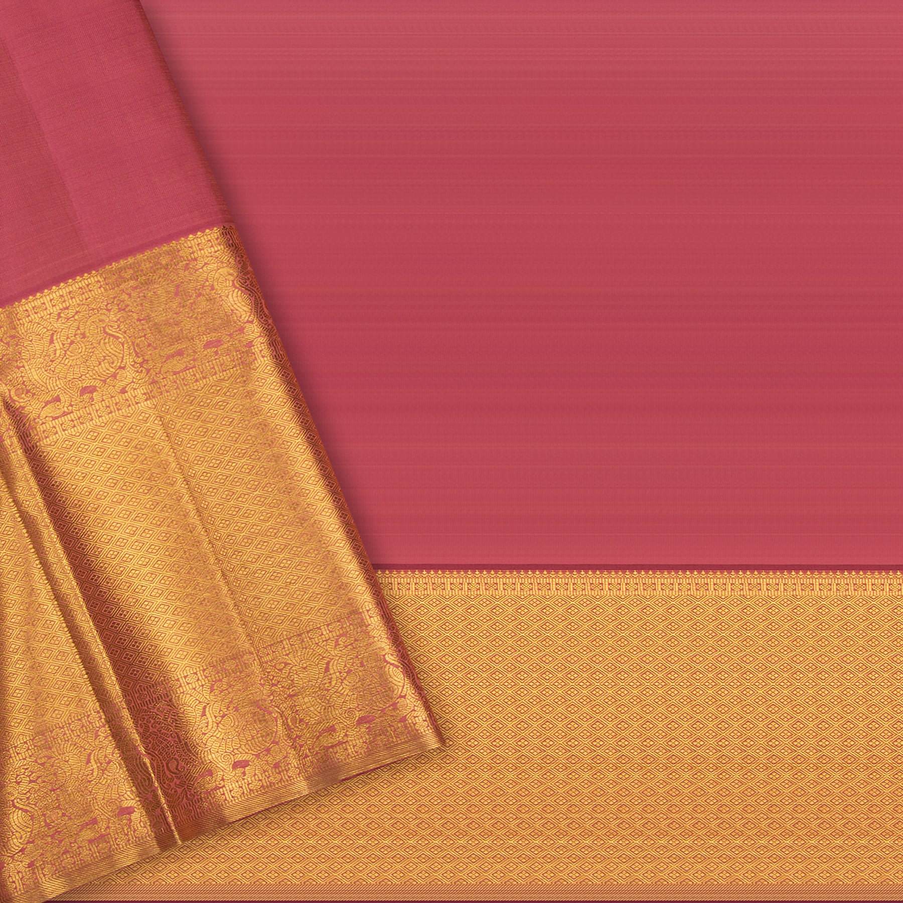 Kanakavalli Kanjivaram Silk Sari 24-110-HS001-14057 - Blouse View