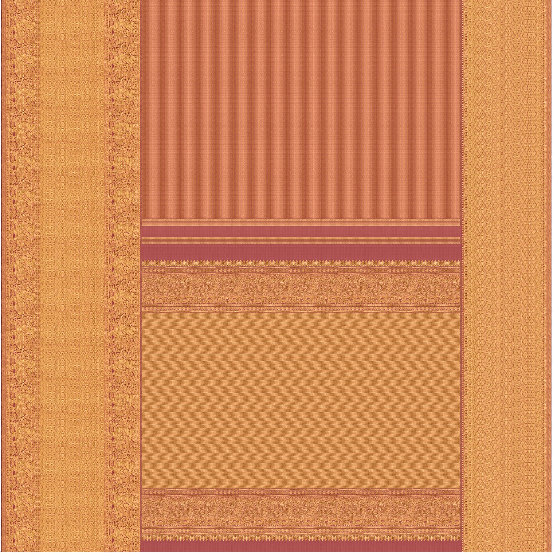 Kanakavalli Kanjivaram Silk Sari 24-110-HS001-14057 - Full View
