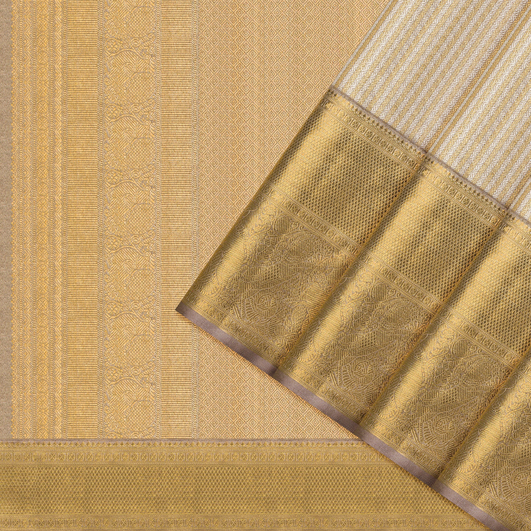 Kanakavalli Kanjivaram Silk Sari 24-110-HS001-14072 - Cover View