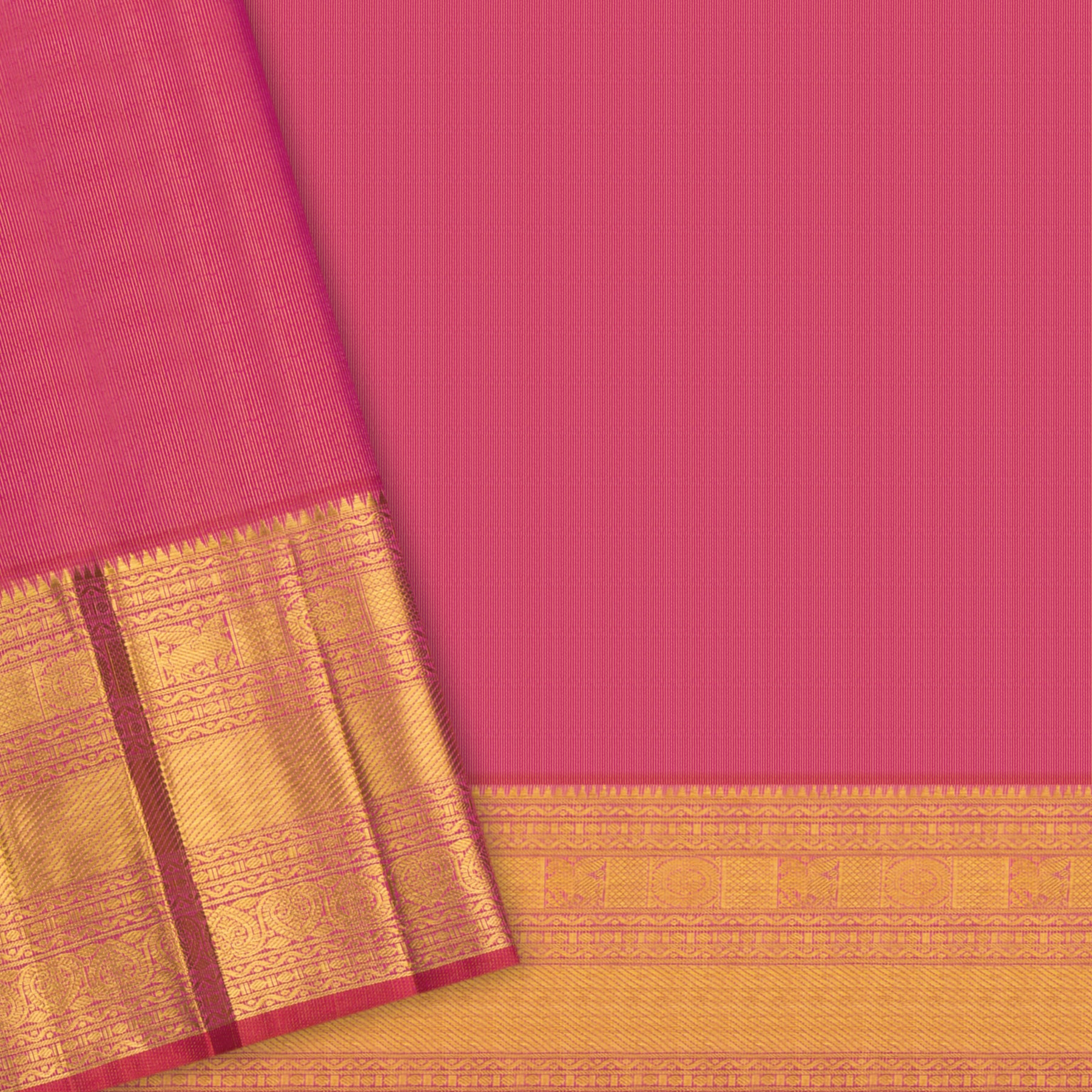 Kanakavalli Kanjivaram Silk Sari 24-110-HS001-14073 - Blouse View