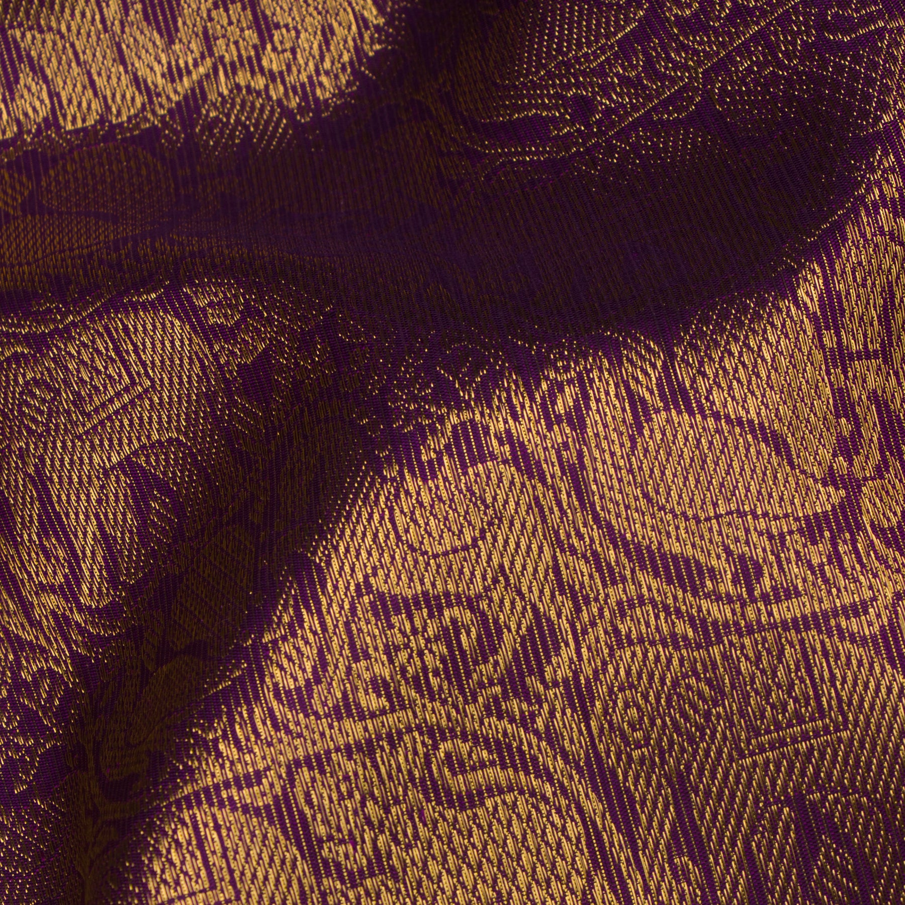 Kanakavalli Kanjivaram Silk Sari 24-110-HS001-14075 - Fabric View