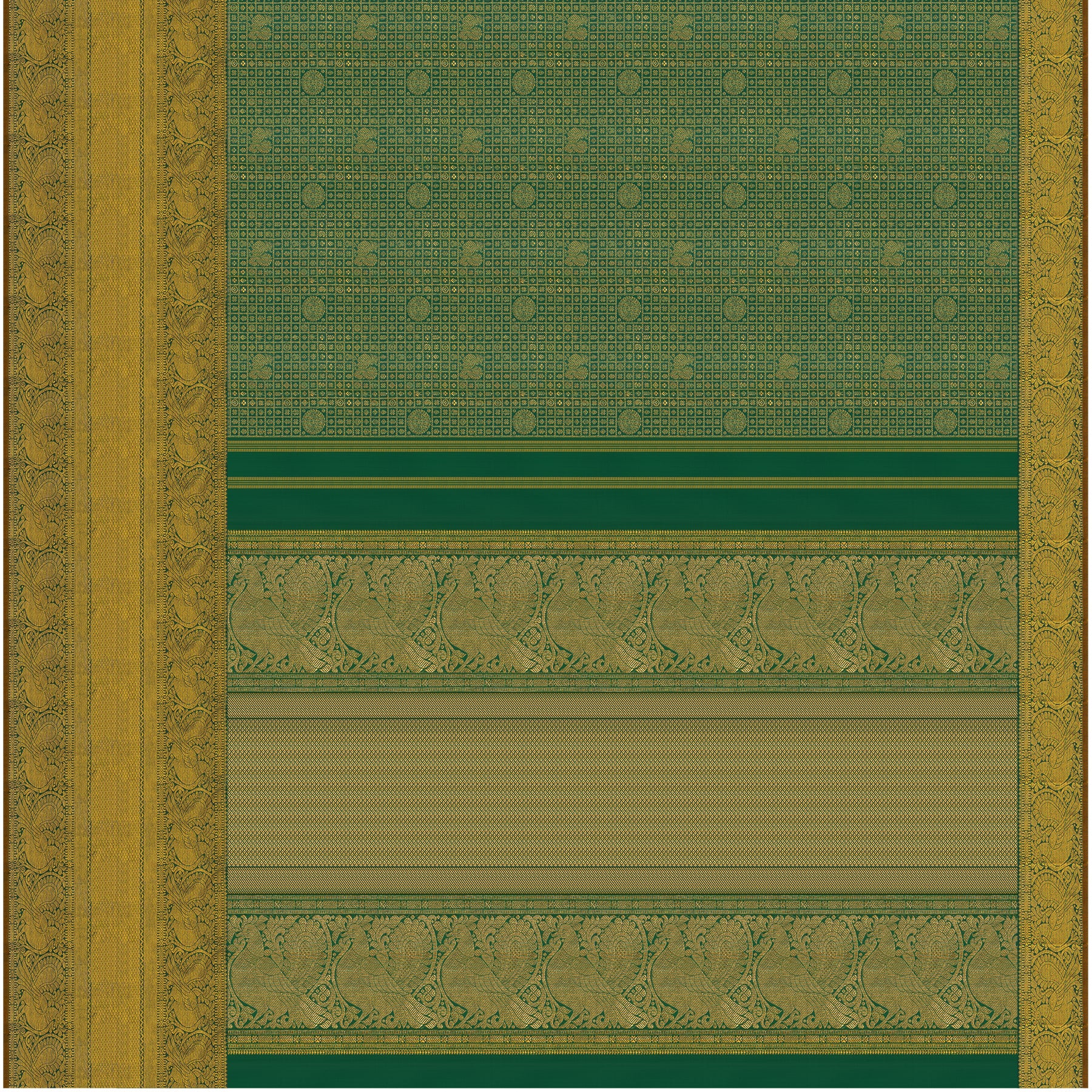 Kanakavalli Kanjivaram Silk Sari 24-110-HS001-14467 - Full View