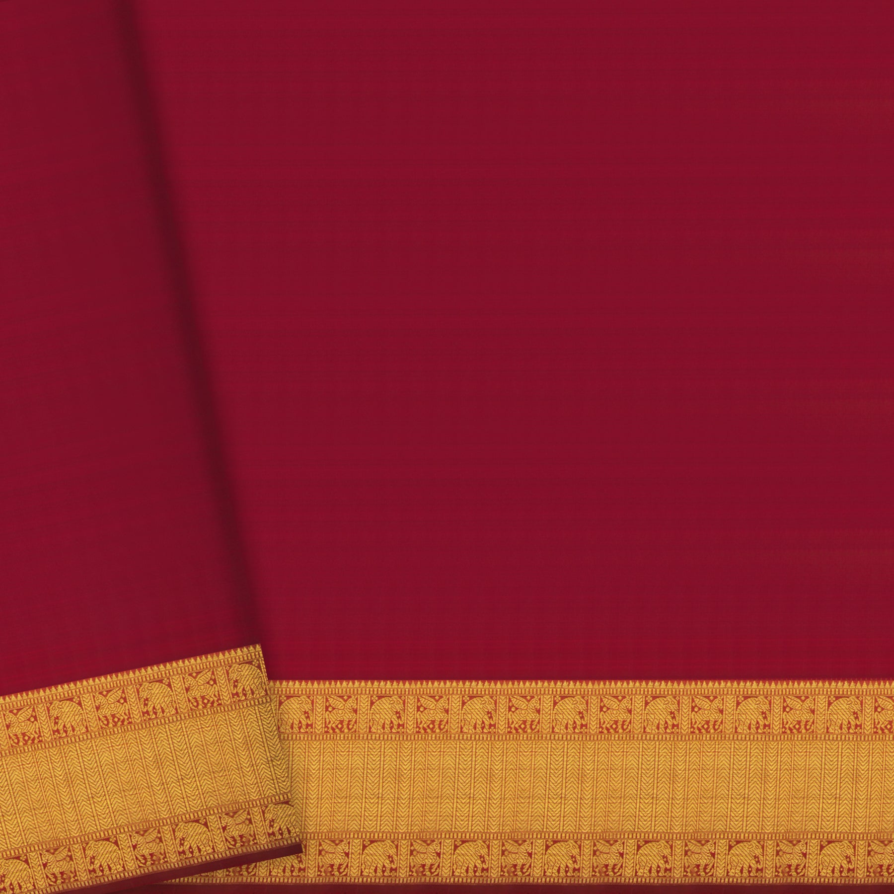 Kanakavalli Kanjivaram Silk Sari 24-110-HS001-14473 - Blouse View