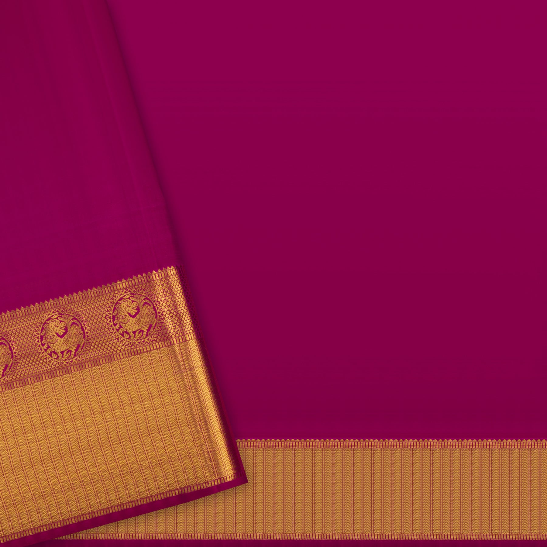 Kanakavalli Kanjivaram Silk Sari 24-110-HS001-14490 - Blouse View