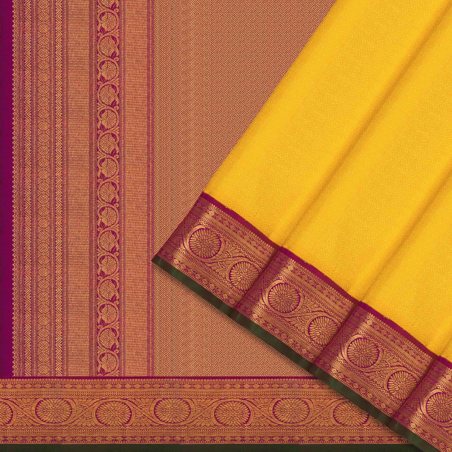 Kanakavalli Kanjivaram Silk Sari 24-110-HS001-14500 - Cover View