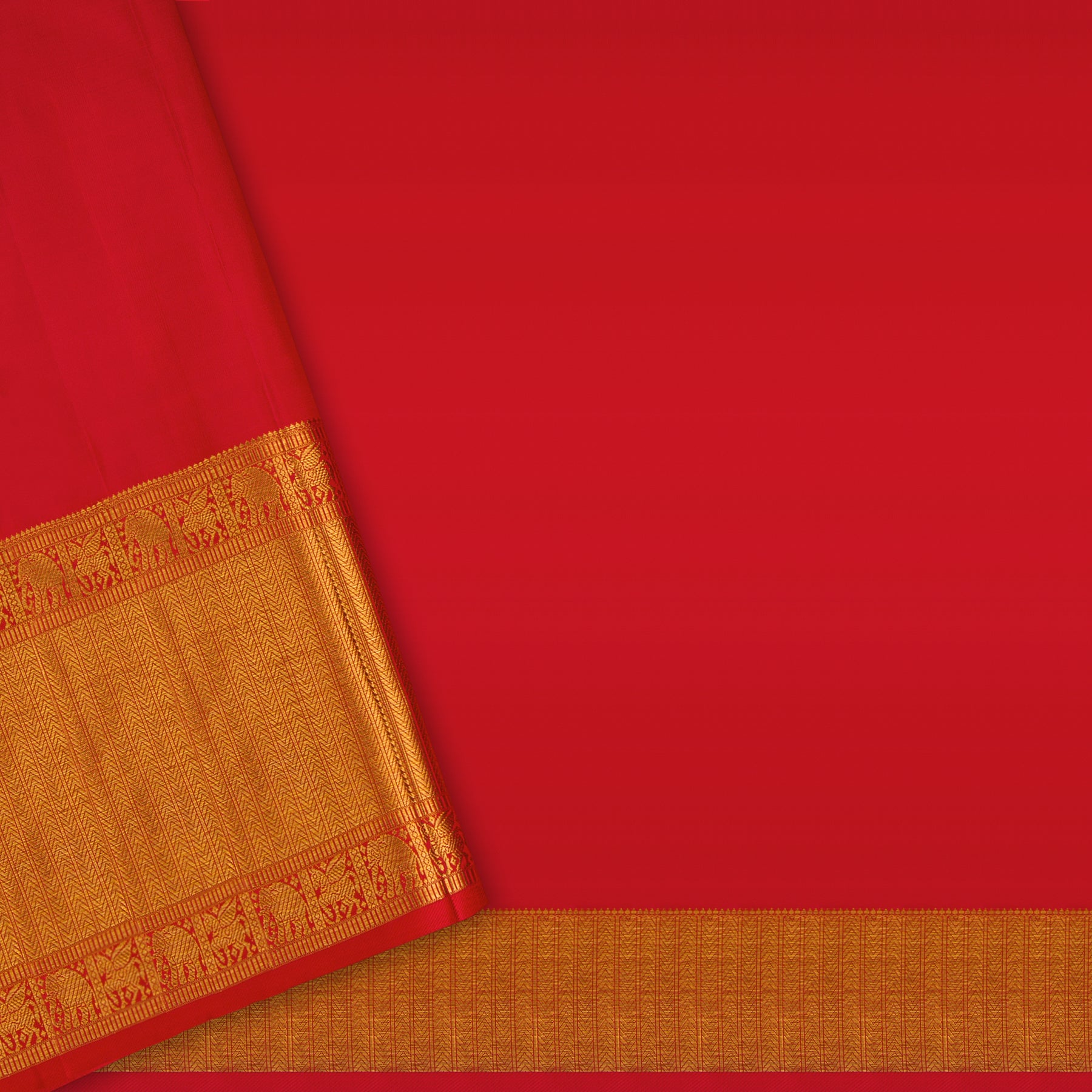 Kanakavalli Kanjivaram Silk Sari 24-110-HS001-14501 - Blouse View
