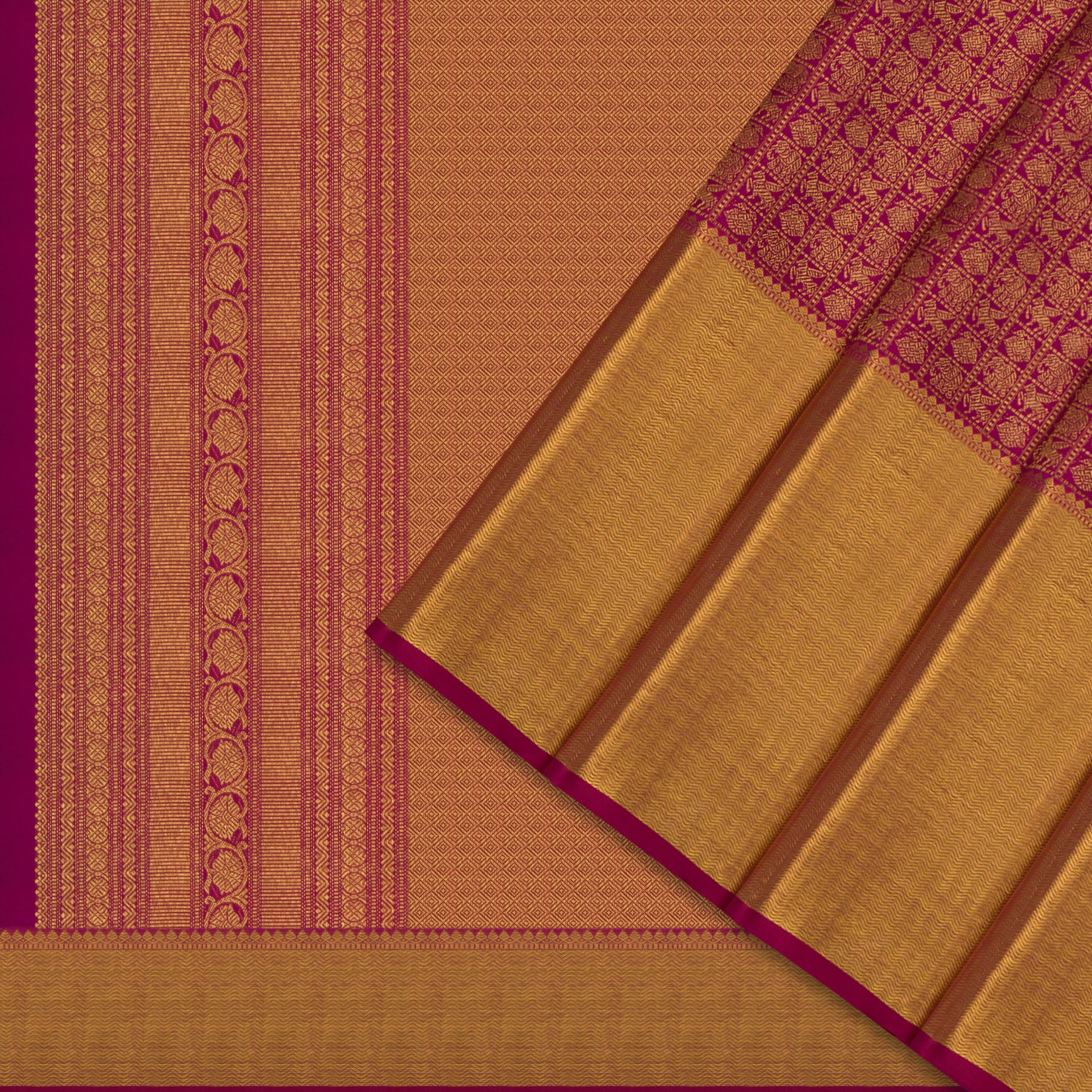 Kanakavalli Kanjivaram Silk Sari 24-110-HS001-14503