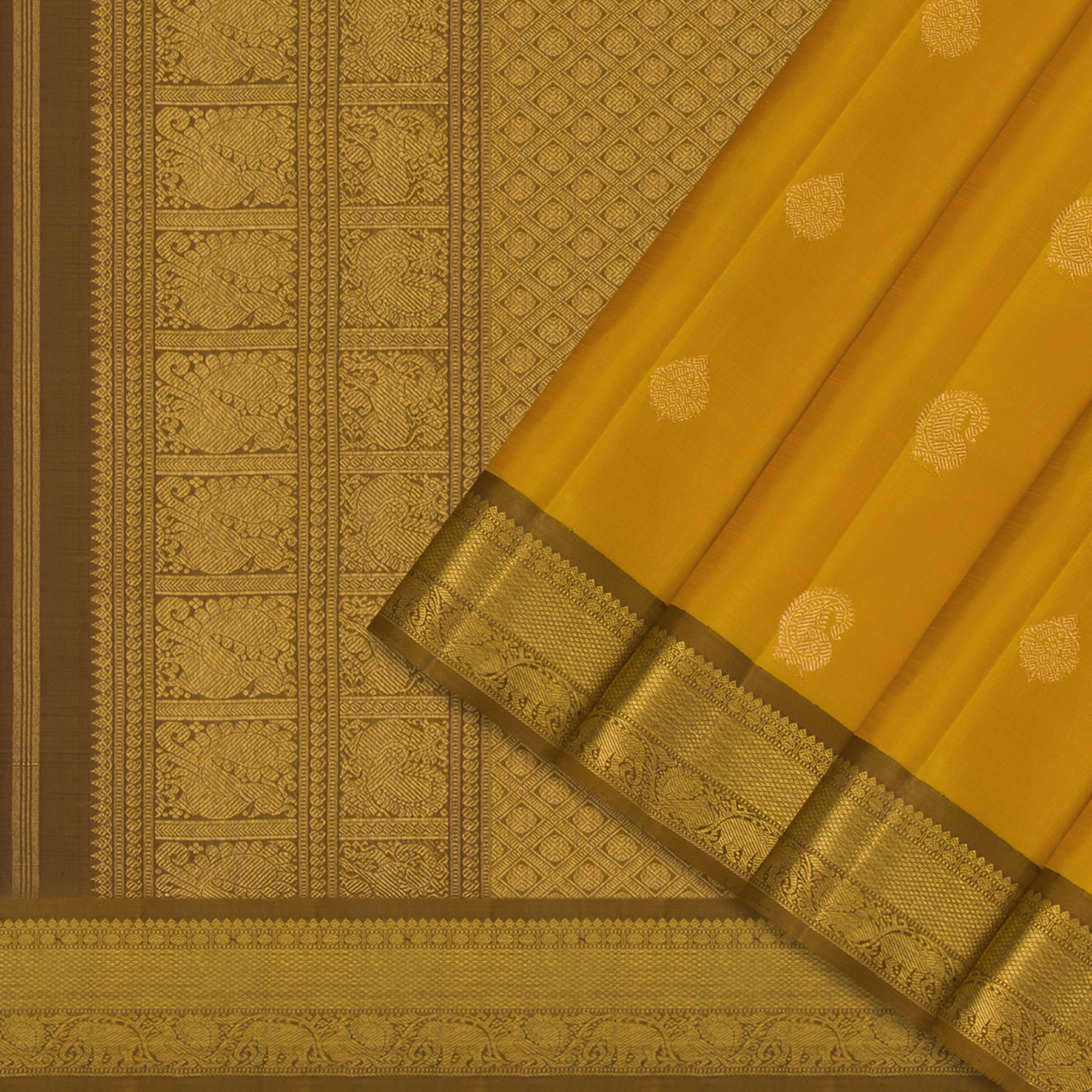 Kanakavalli Kanjivaram Silk Sari 24-110-HS001-14530 - Cover View