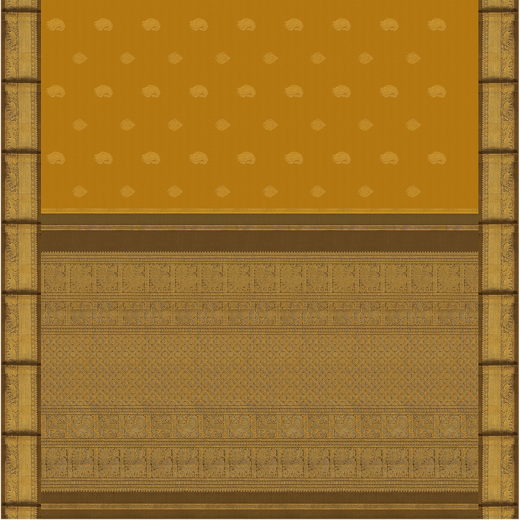 Kanakavalli Kanjivaram Silk Sari 24-110-HS001-14530 - Full Vew