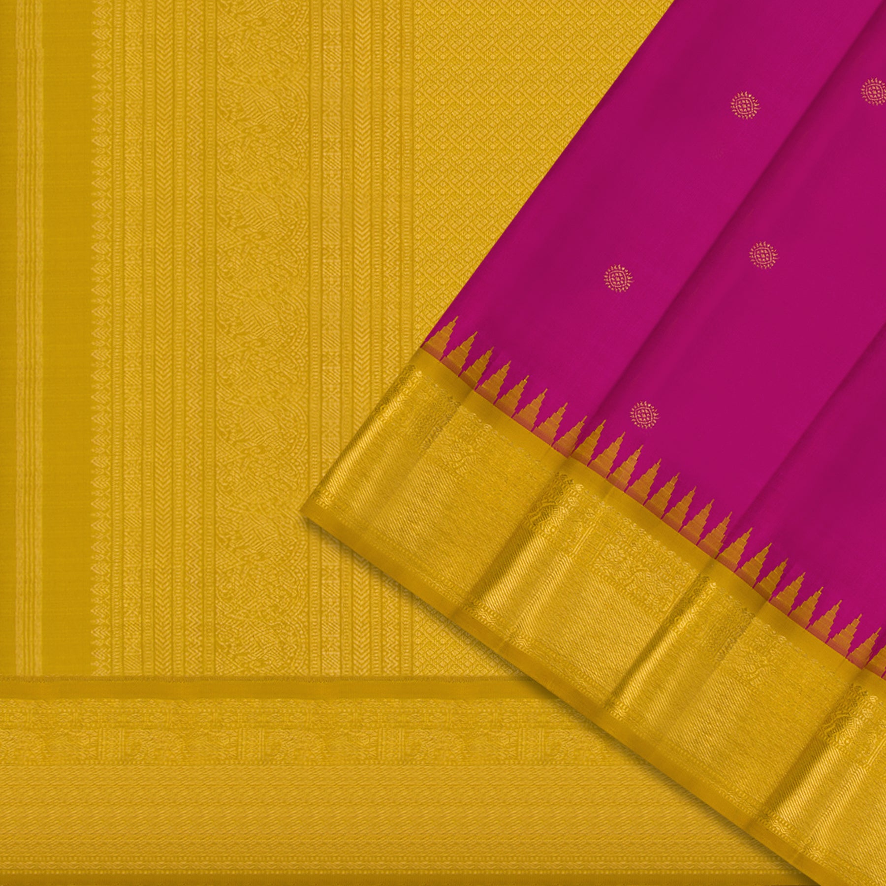 Kanakavalli Kanjivaram Silk Sari 24-110-HS001-14534 - Cover View