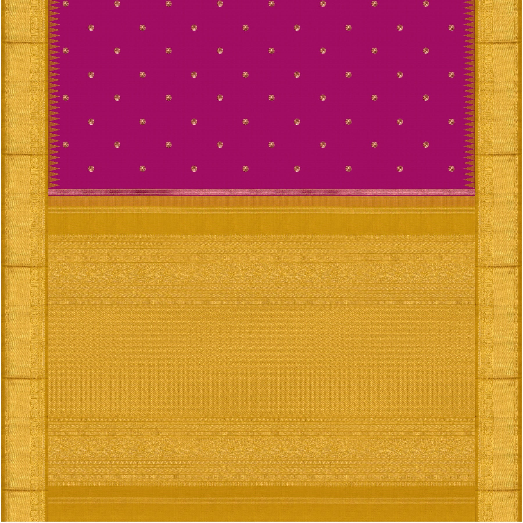 Kanakavalli Kanjivaram Silk Sari 24-110-HS001-14534 - Full View