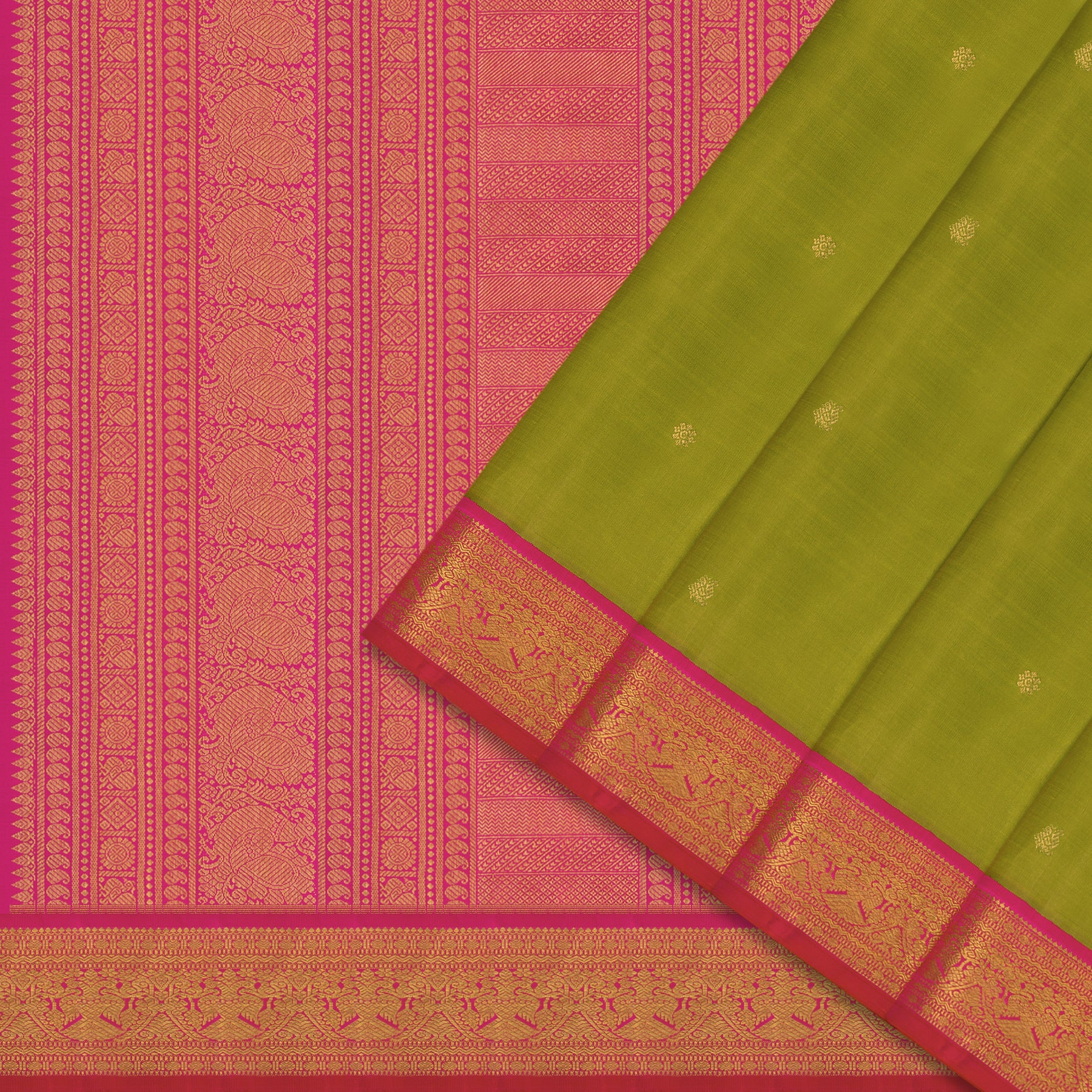 Kanakavalli Kanjivaram Silk Sari 24-110-HS001-14553