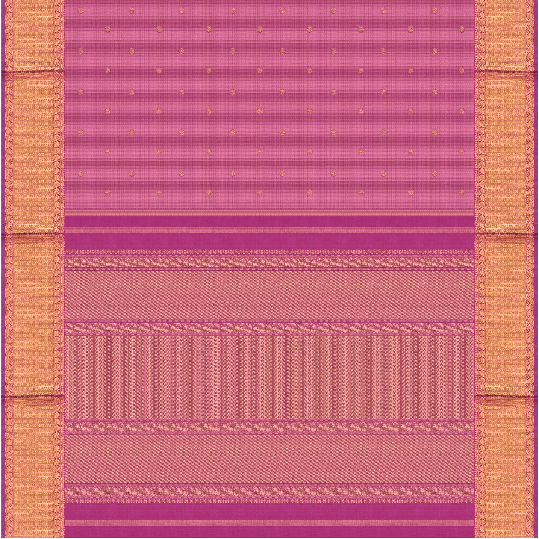 Kanakavalli Kanjivaram Silk Sari 24-110-HS001-14567 - Full View