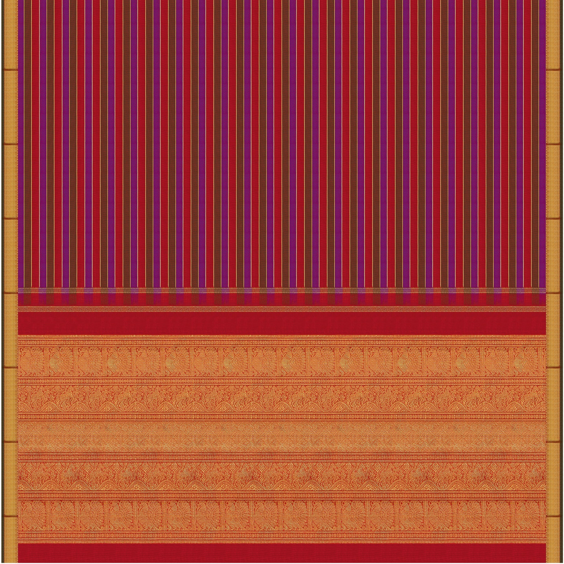 Kanakavalli Kanjivaram Silk Sari 24-110-HS001-14592 - Full View