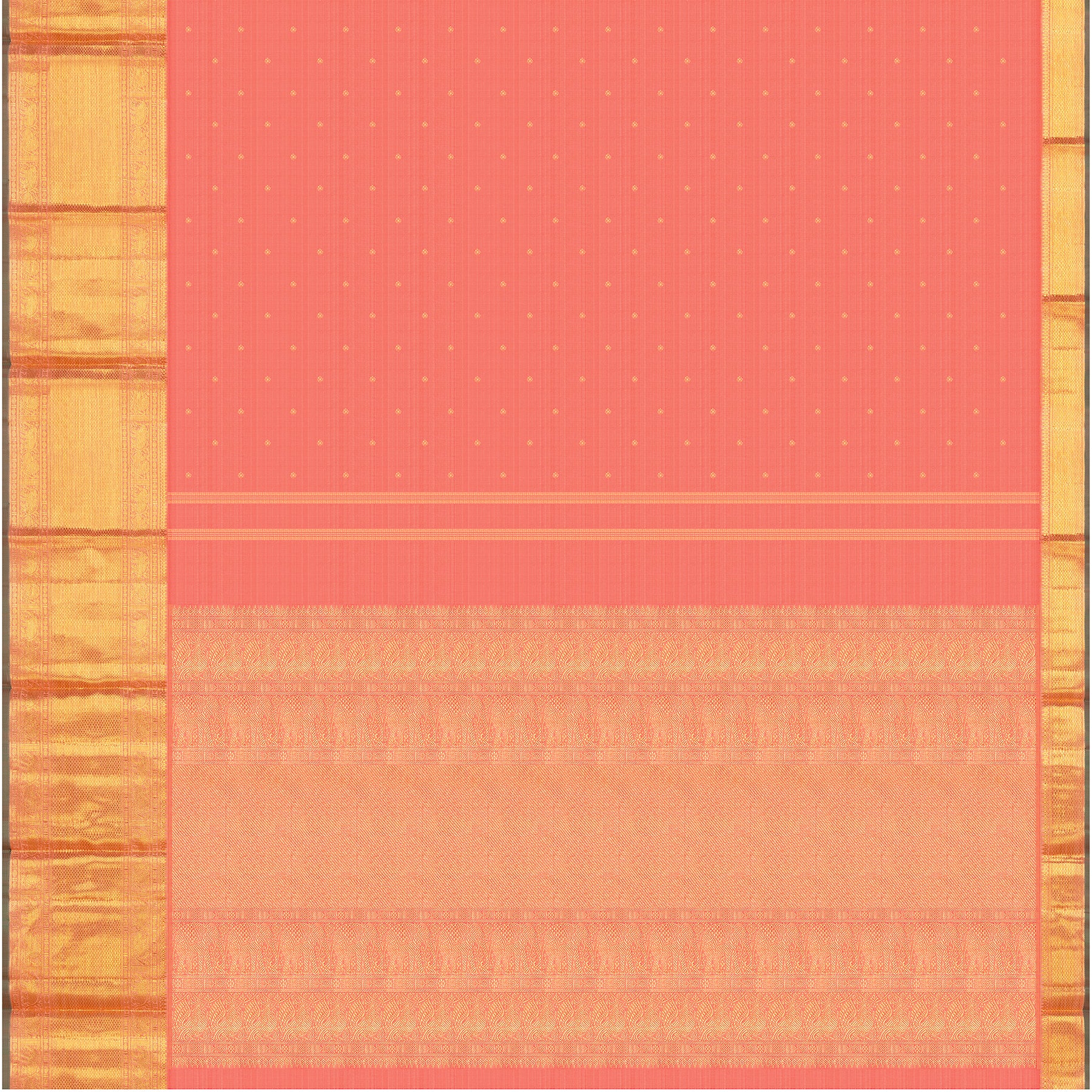 Kanakavalli Kanjivaram Silk Sari 24-110-HS001-14620 - Full View