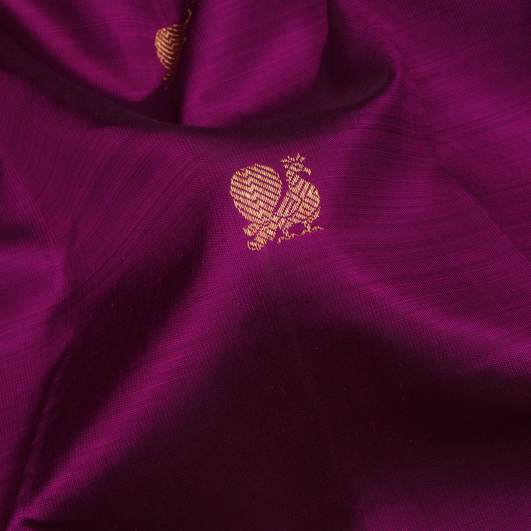 Kanakavalli Kanjivaram Silk Sari 24-110-HS001-14623 - Fabric View