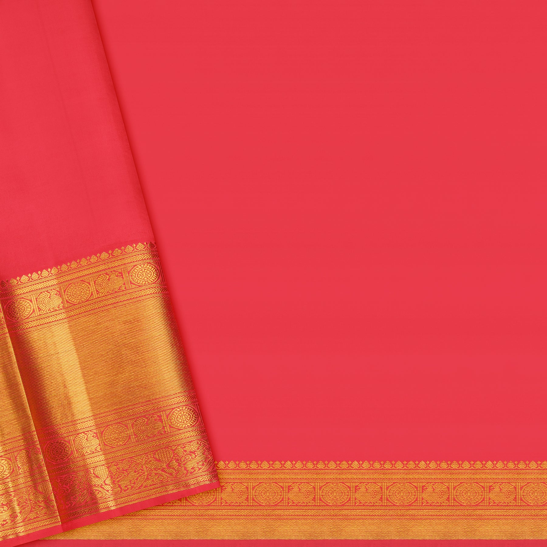 Kanakavalli Kanjivaram Silk Sari 24-110-HS001-14624 - Blouse View
