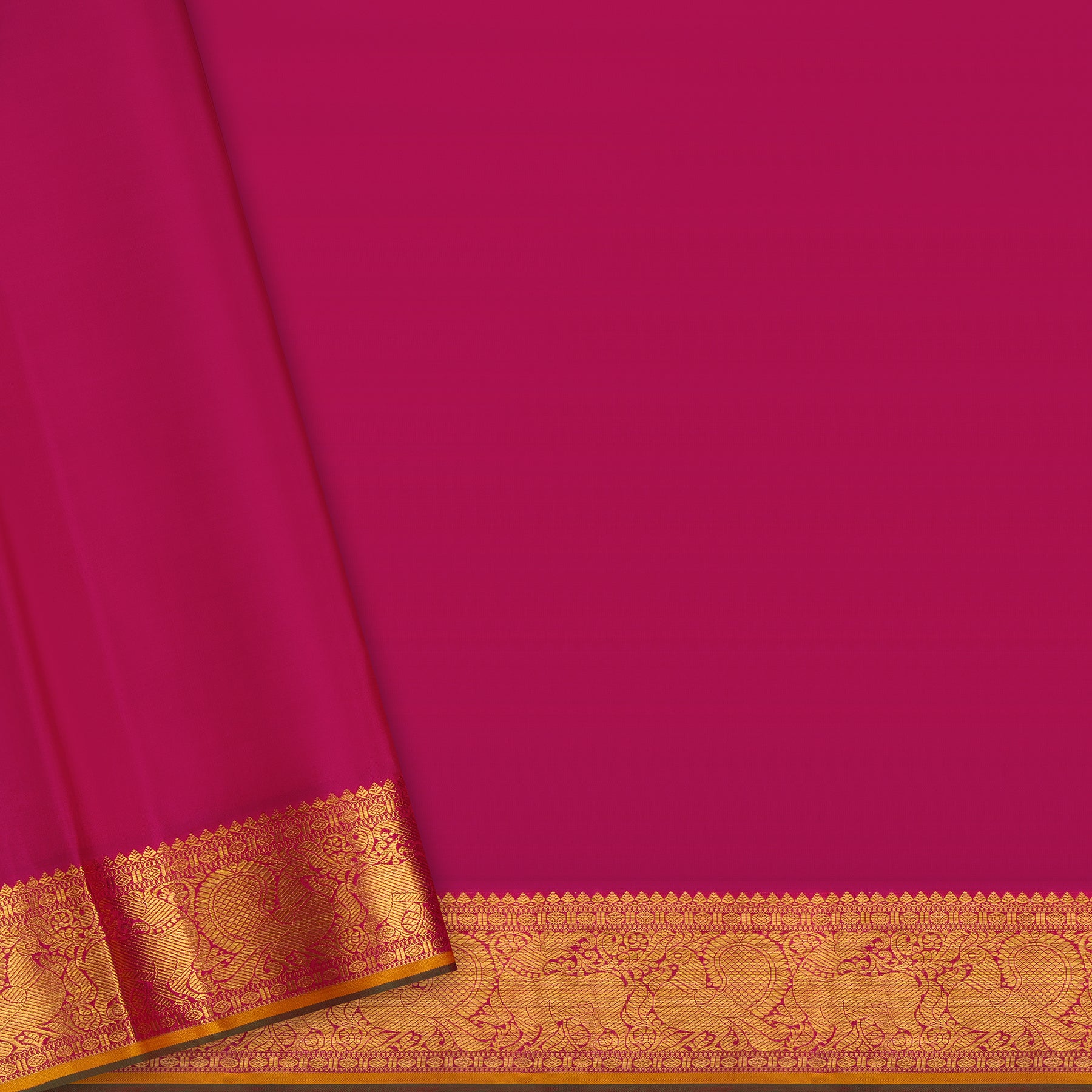 Kanakavalli Kanjivaram Silk Sari 24-110-HS001-14632 - Blouse View