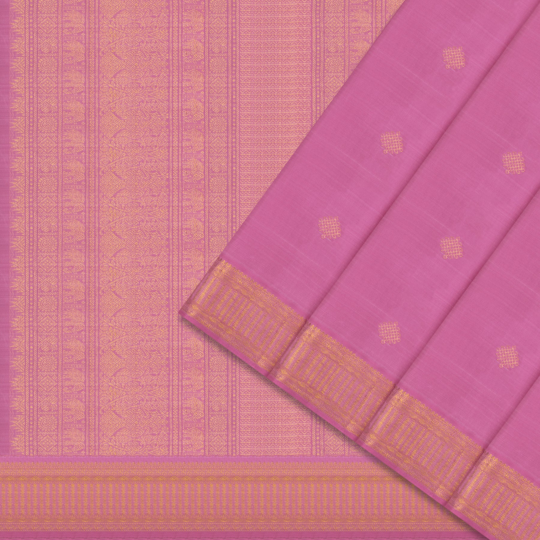Kanakavalli Kanjivaram Silk Sari 24-110-HS001-14638 - Cover View