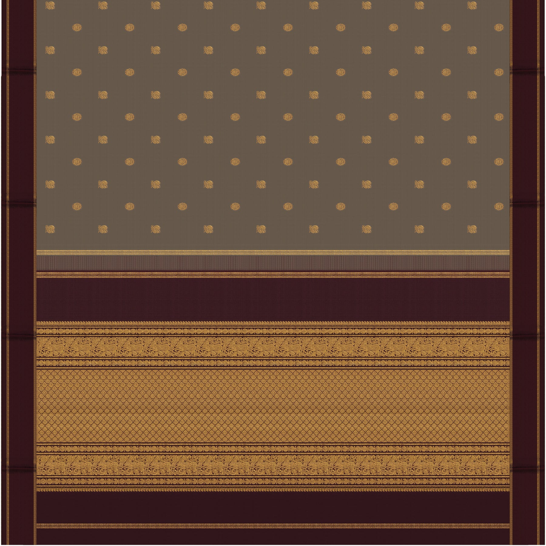 Kanakavalli Kanjivaram Silk Sari 24-110-HS001-14648 - Full View