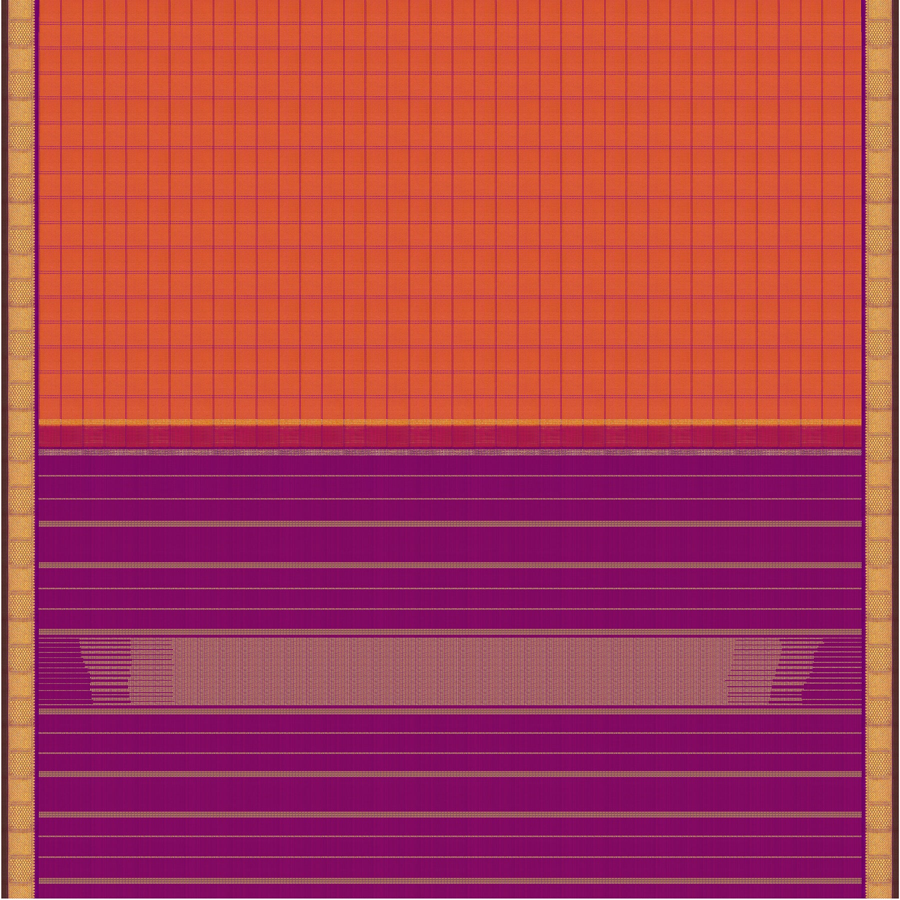 Kanakavalli Kanjivaram Silk Sari 24-110-HS001-14651 - Full View