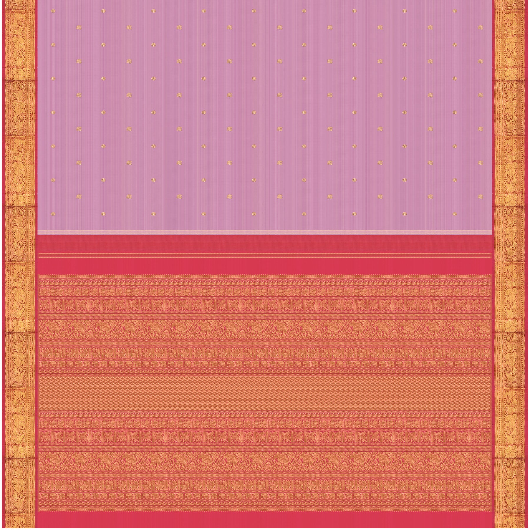 Kanakavalli Kanjivaram Silk Sari 24-110-HS001-14674 - Full View