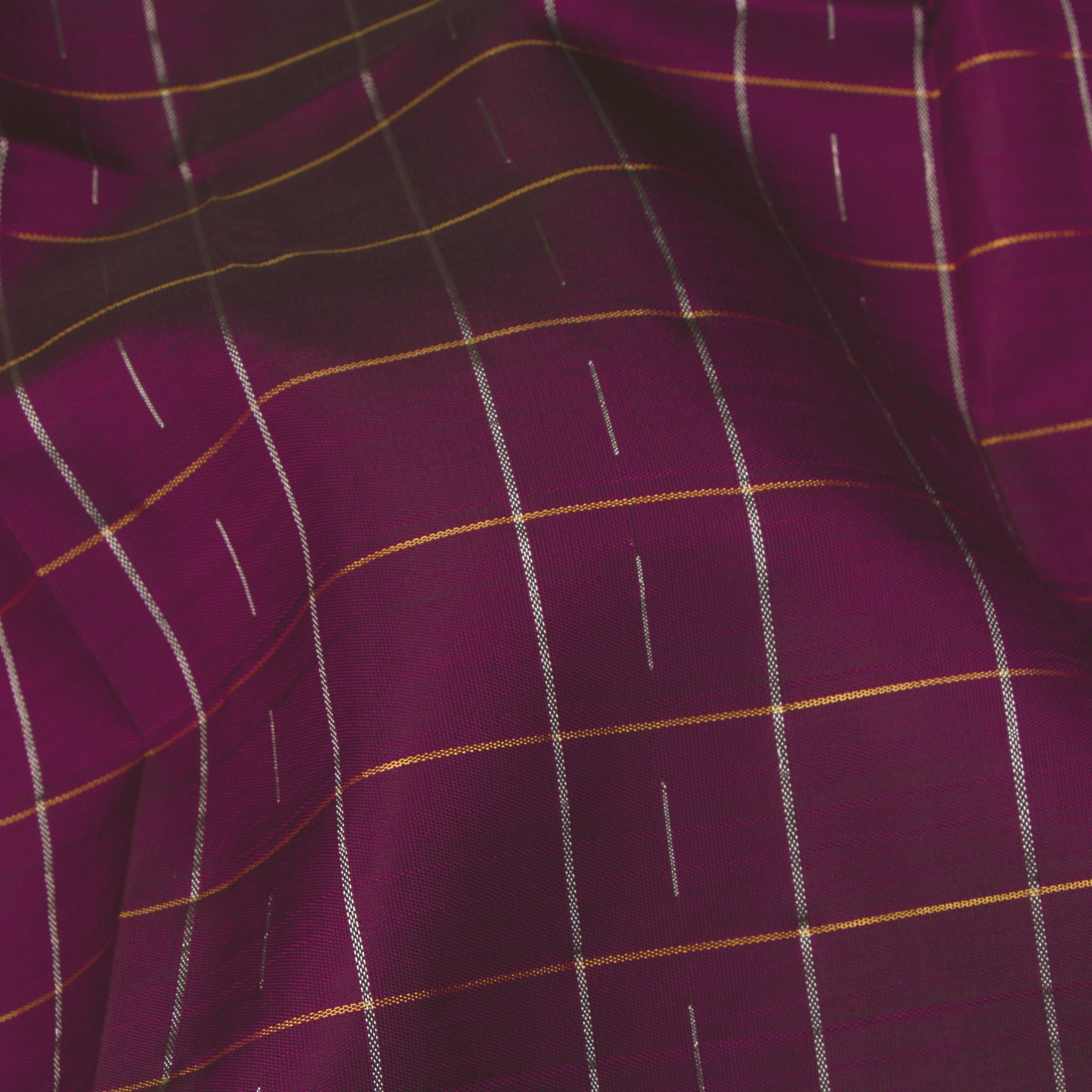 Kanakavalli Kattam - Vari Silk Blouse Length 24-595-HB001-09421 - Fabric View