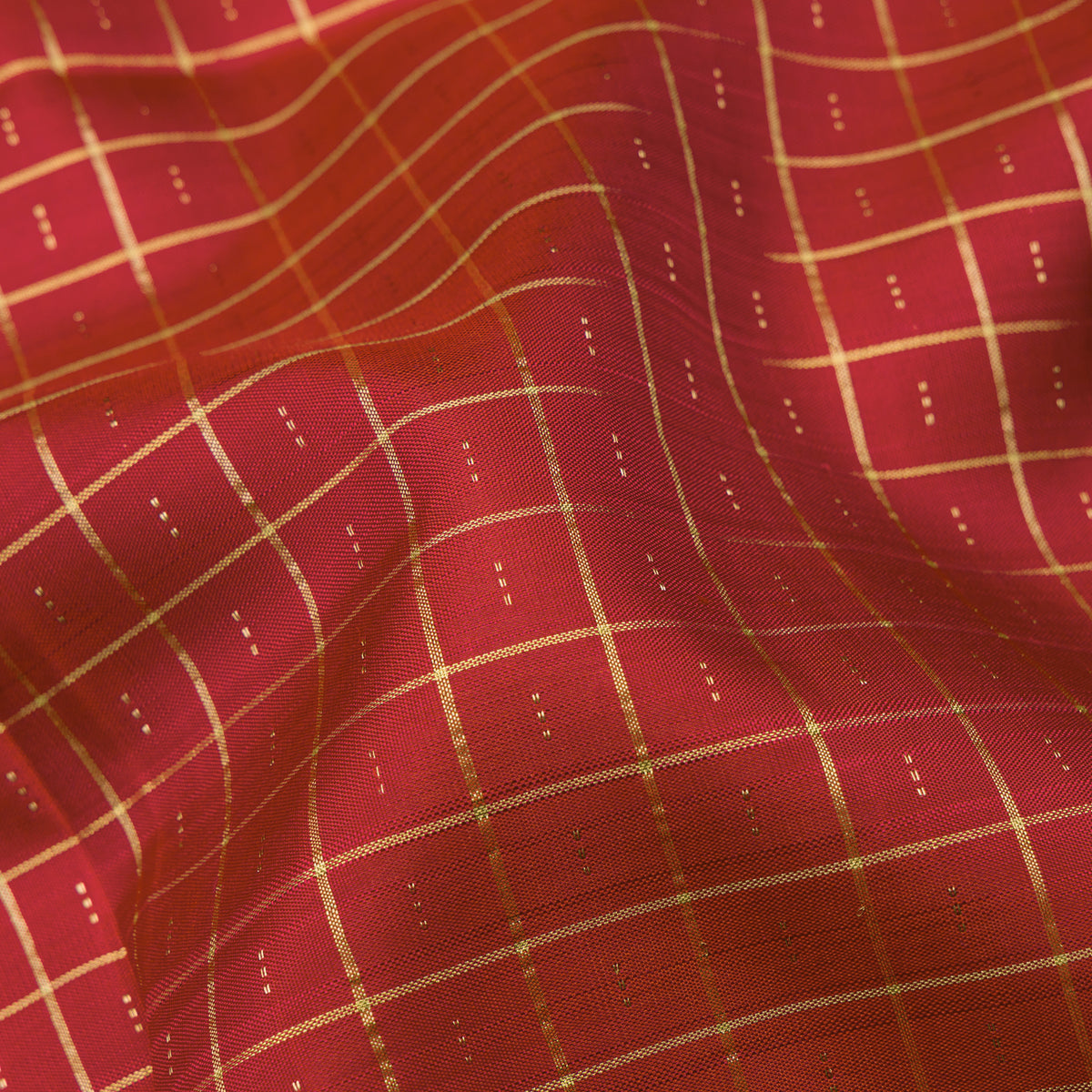 Kanakavalli Kattam - Vari Silk Blouse Length 24-595-HB001-13778 - Fabric View