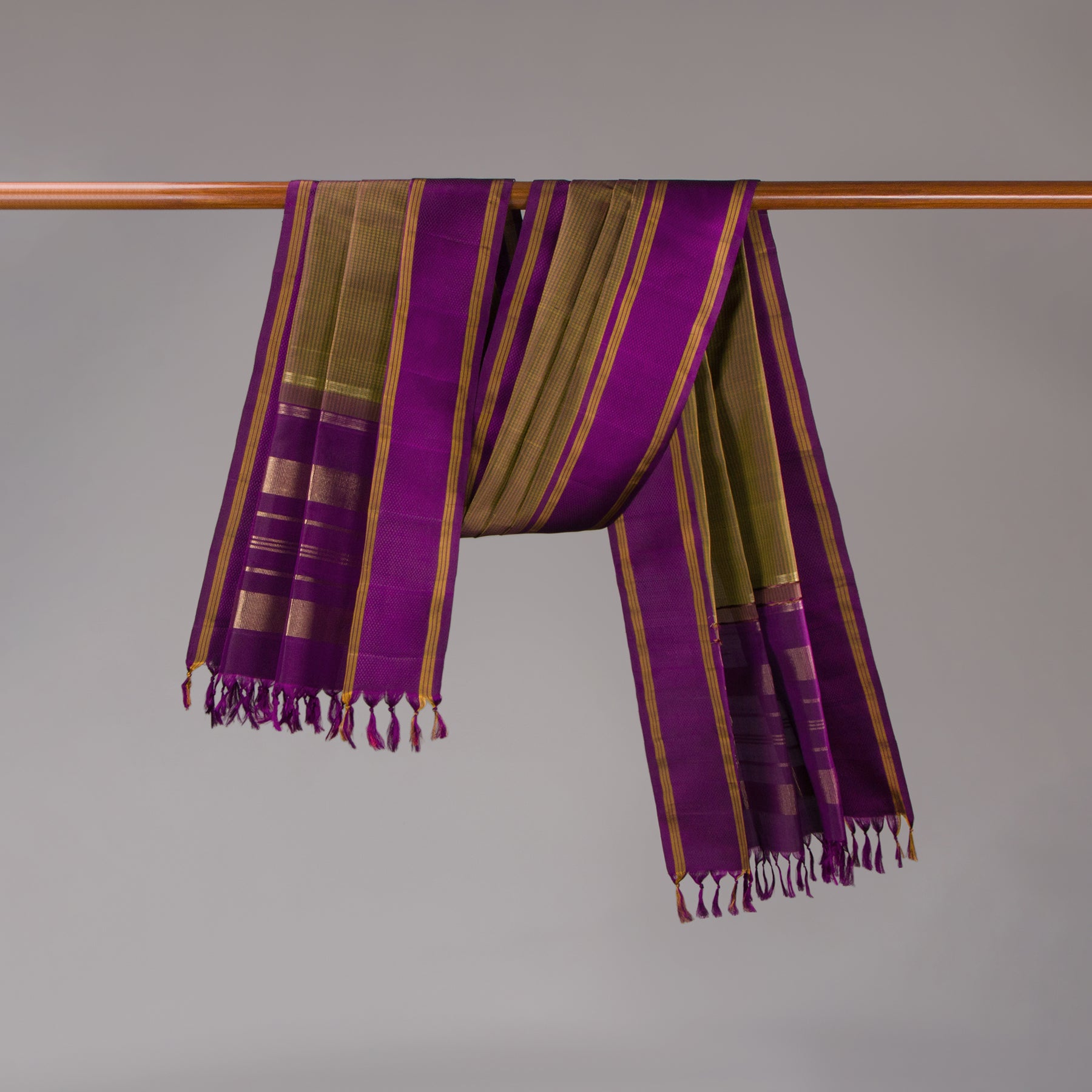 Kanakavalli Kanjivaram Silk Dupatta 24-595-HD001-10642 - Cover View