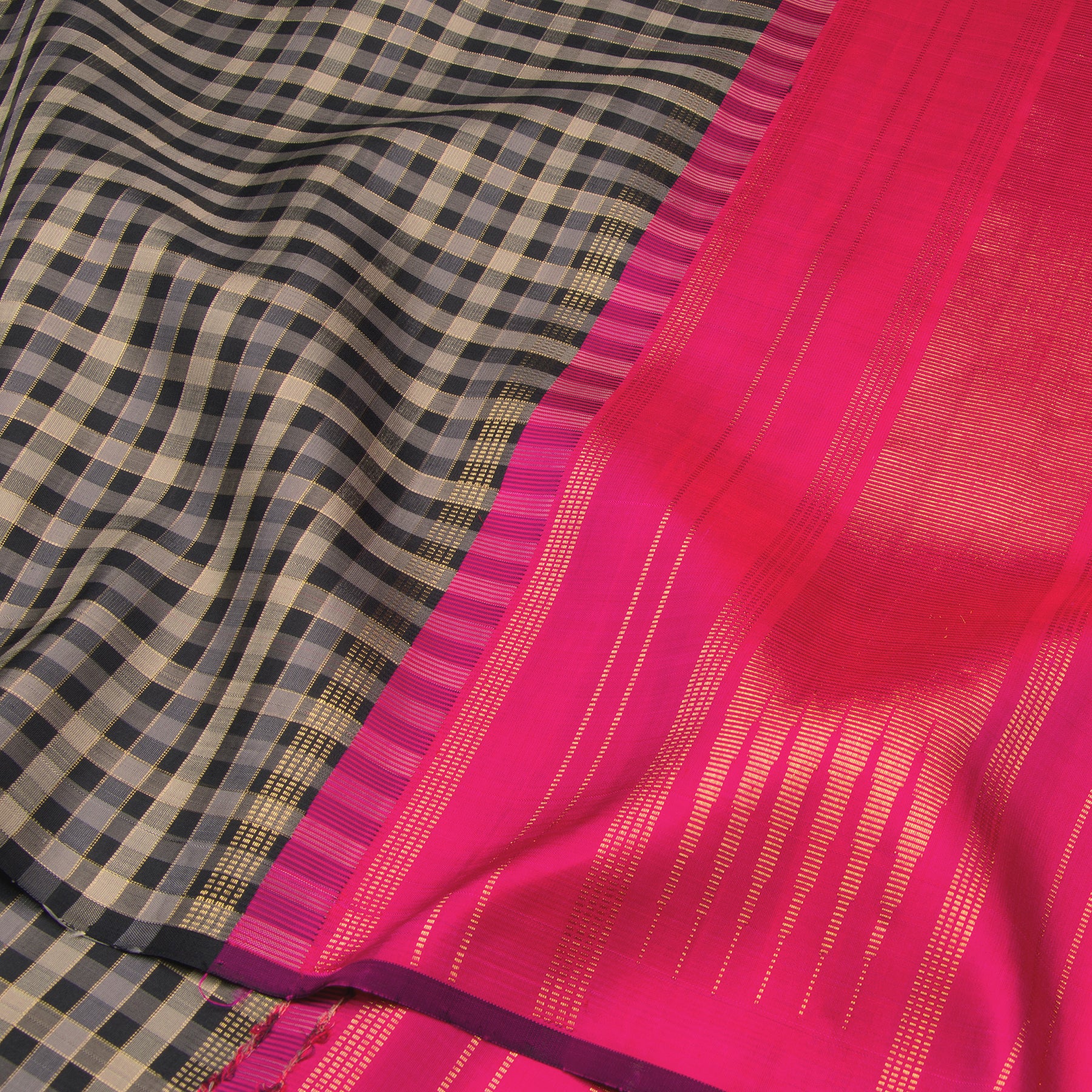 Kanakavalli Kanjivaram Silk Dupatta 24-595-HD001-12995 - Fabric View