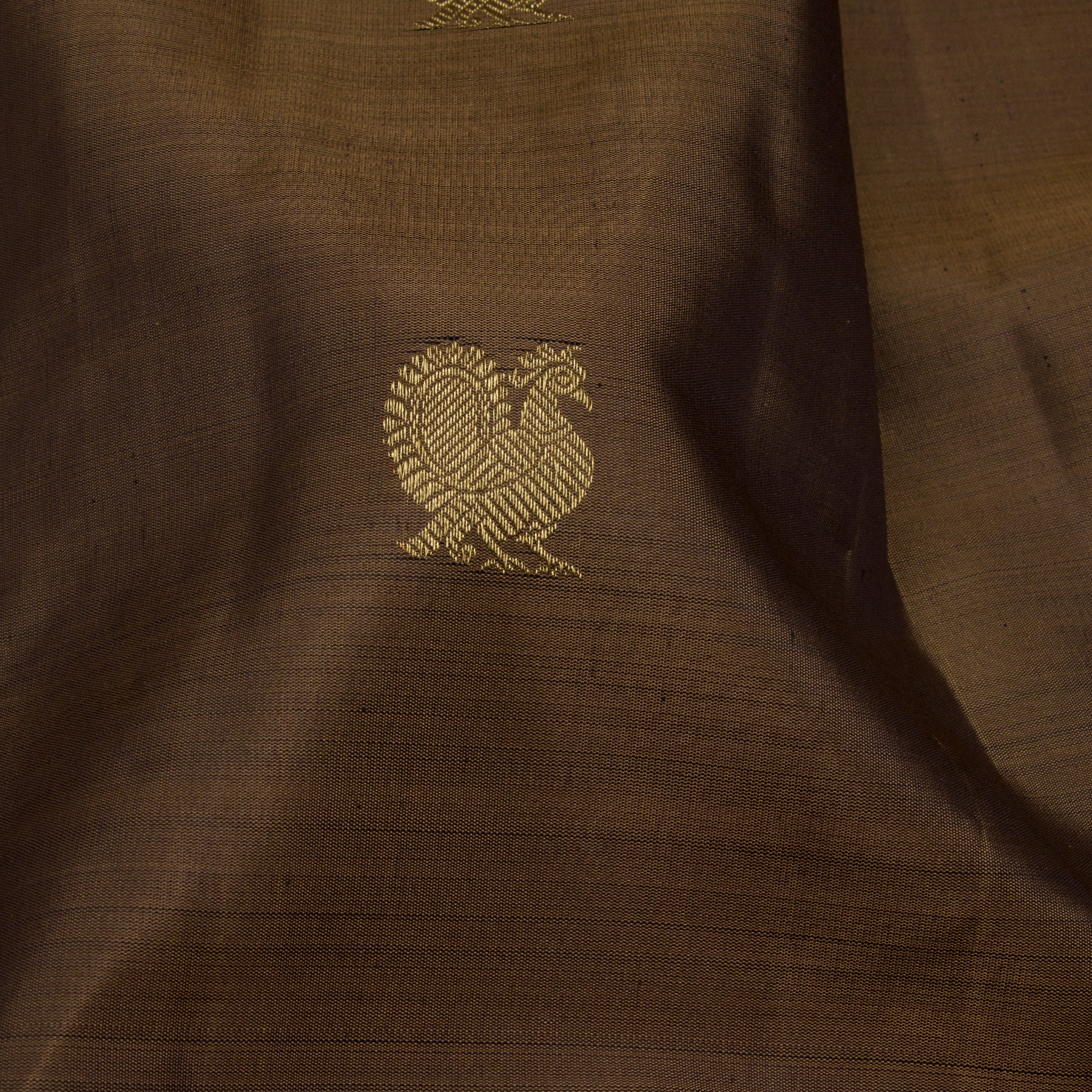 Kanakavalli Kanjivaram Silk Sari 24-595-HS001-00042 - Fabric View