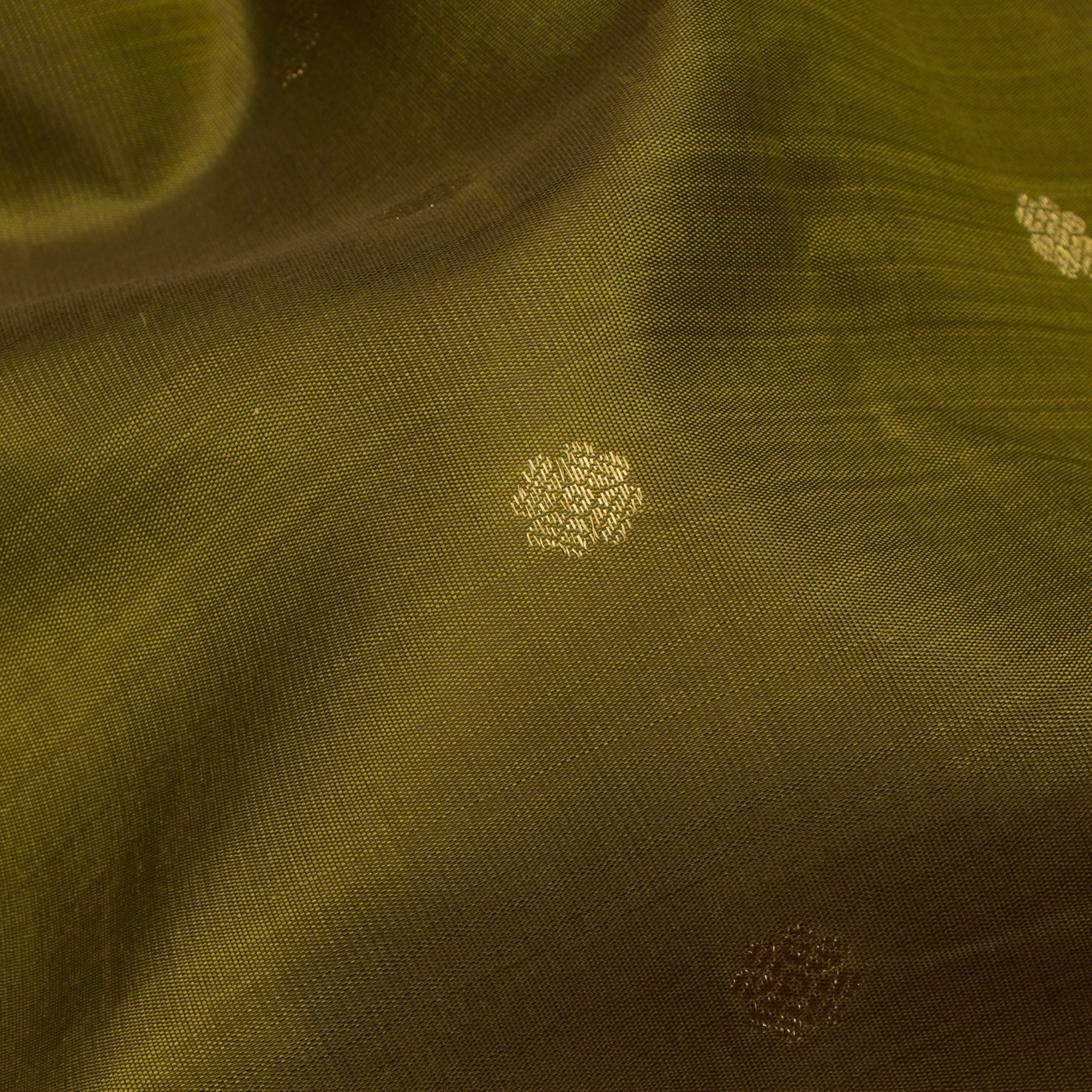 Kanakavalli Kanjivaram Silk Sari 24-595-HS001-01219 - Fabric View