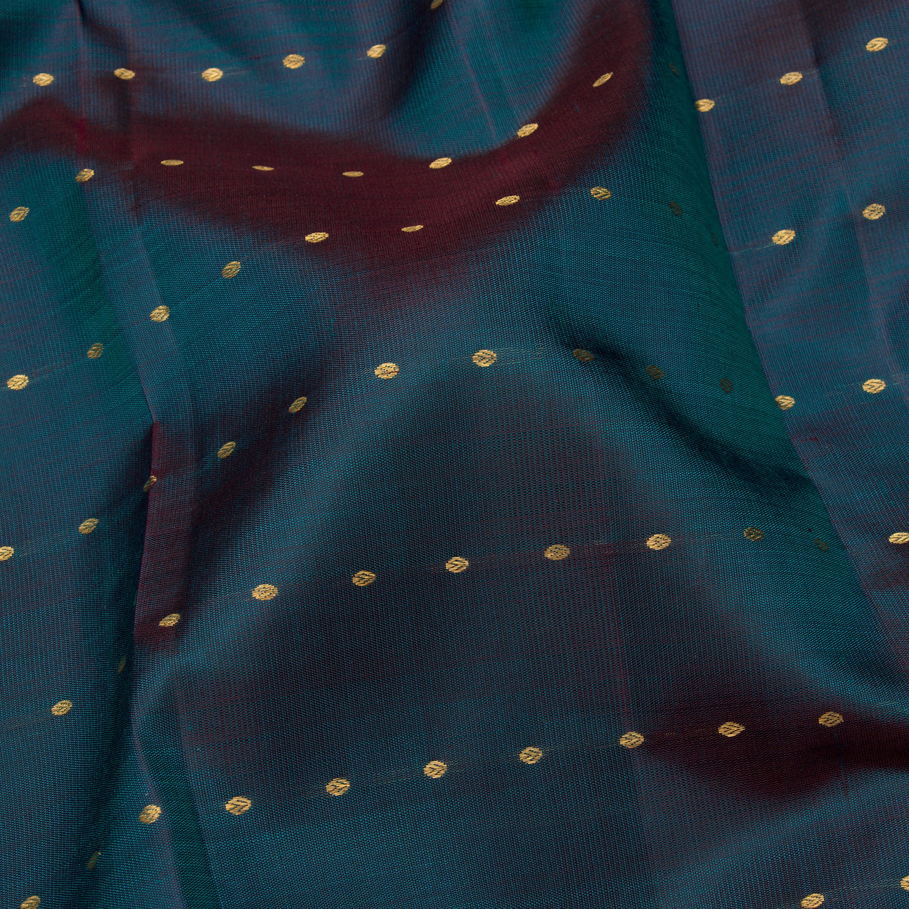 Kanakavalli Kanjivaram Silk Sari 24-595-HS001-01260 - Fabric View
