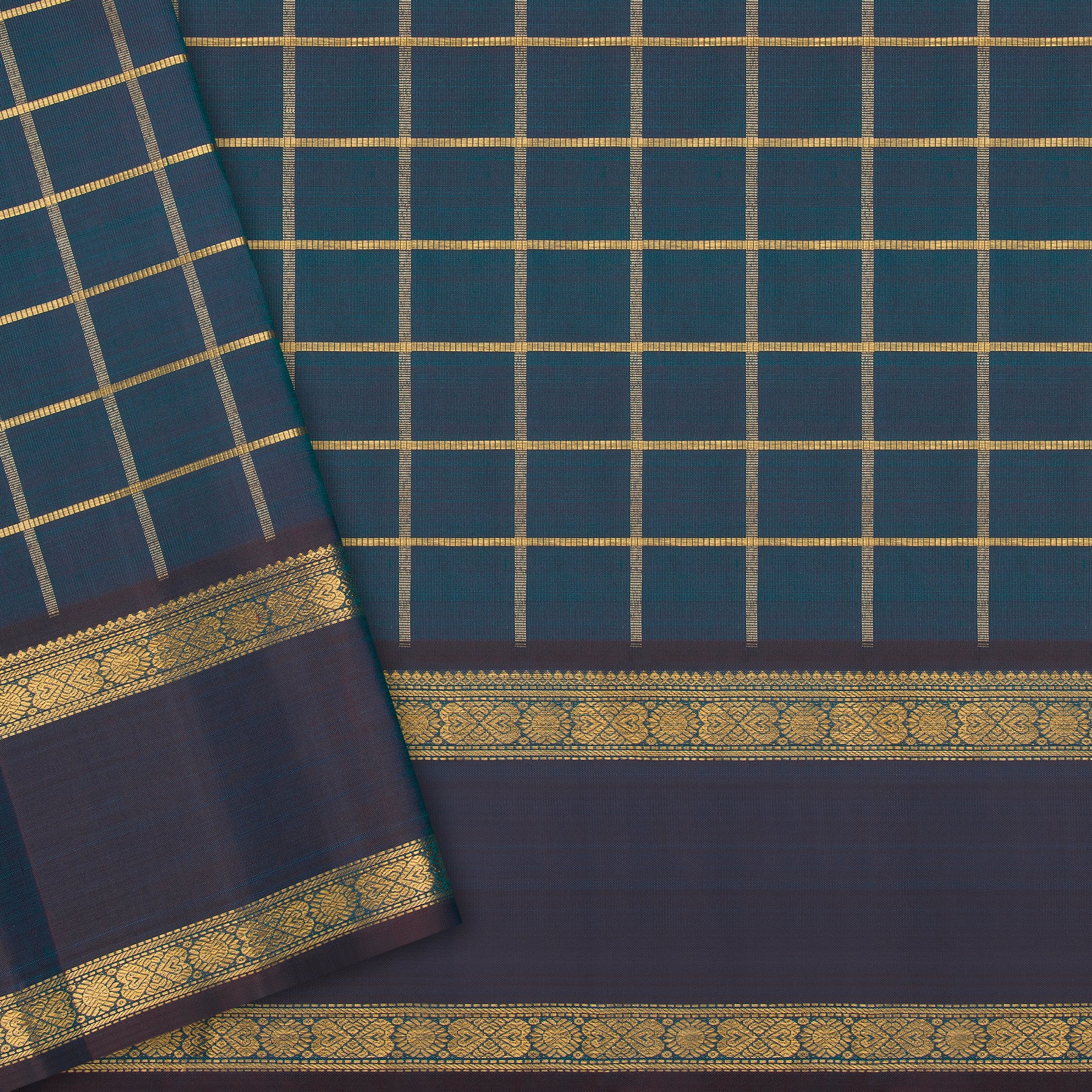 Kanakavalli Kanjivaram Silk Sari 24-595-HS001-01260 - Blouse View