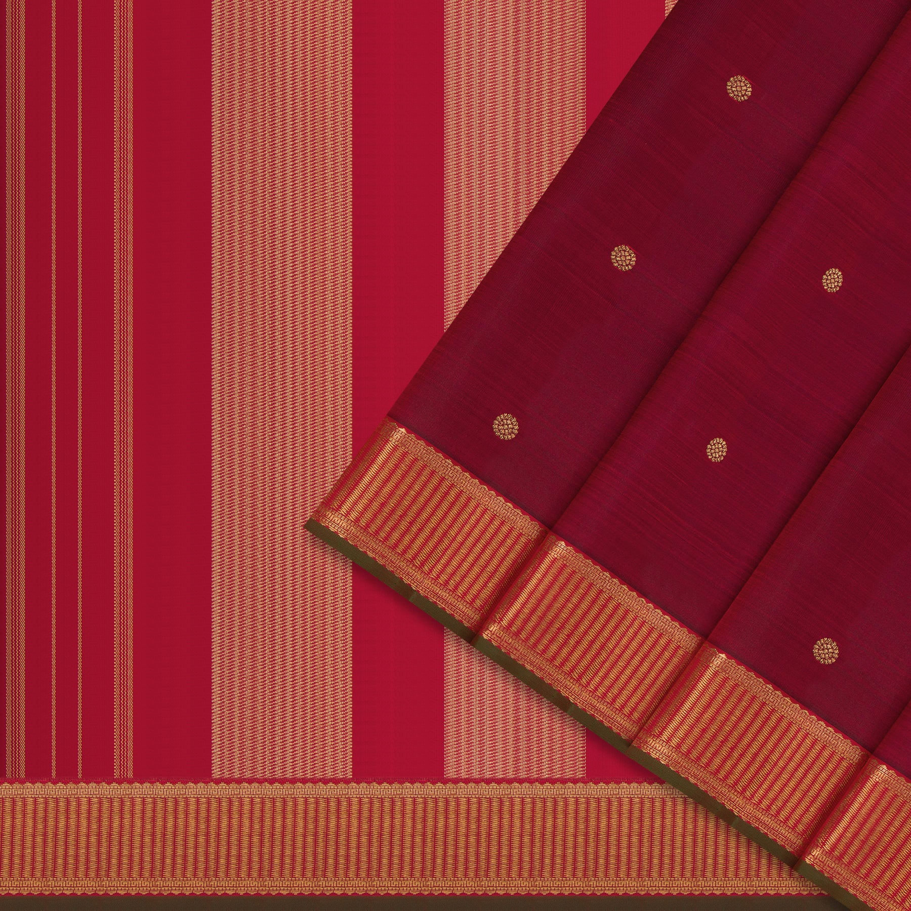 Kanakavalli Kanjivaram Silk Sari 24-595-HS001-01288 - Cover View