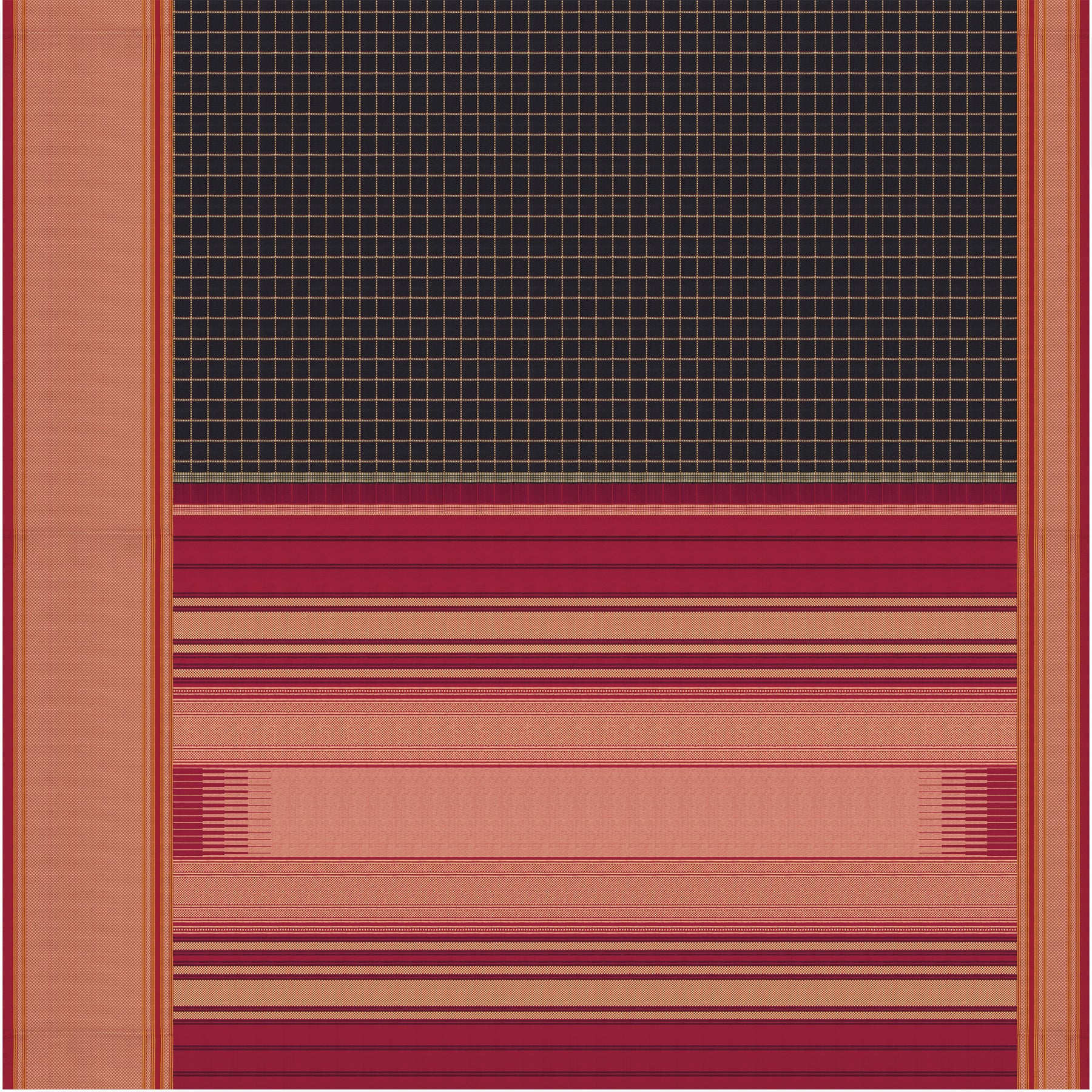 Kanakavalli Kanjivaram Silk Sari 24-595-HS001-01537 - Full View