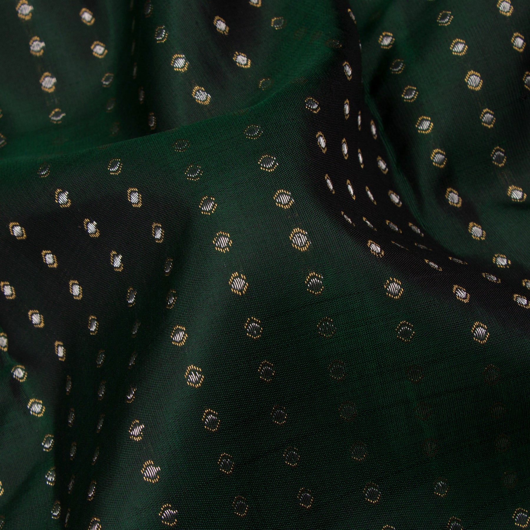 Kanakavalli Kanjivaram Silk Sari 24-595-HS001-01556 - Fabric View