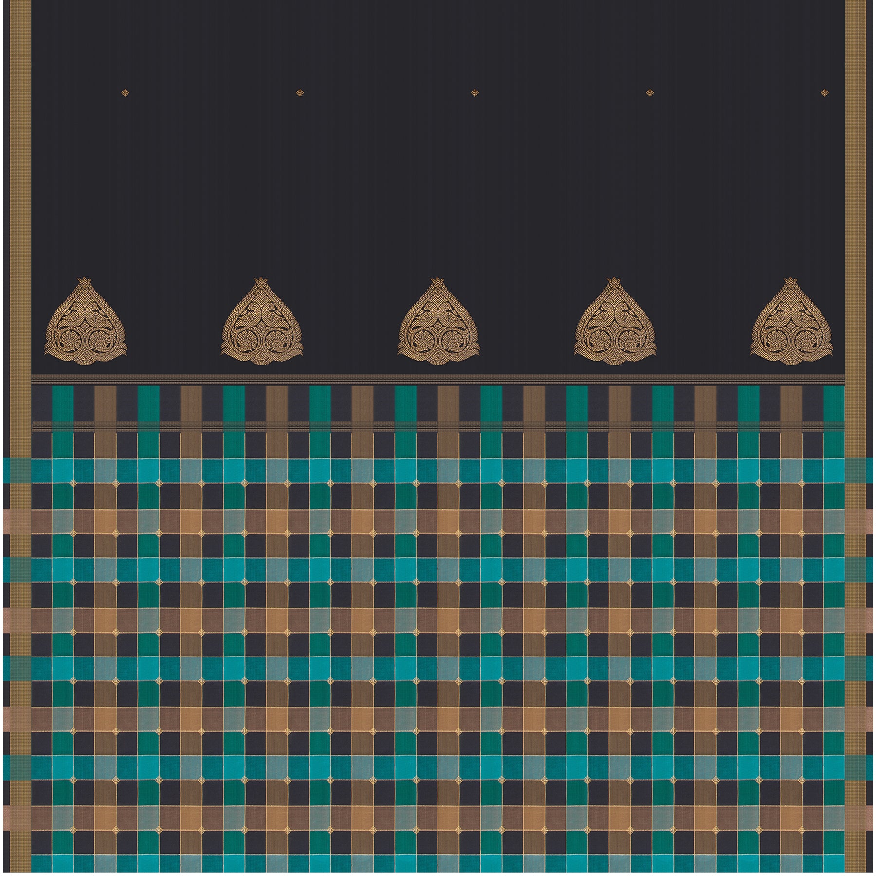 Kanakavalli Kanjivaram Silk Sari 24-595-HS001-01586 - Full View