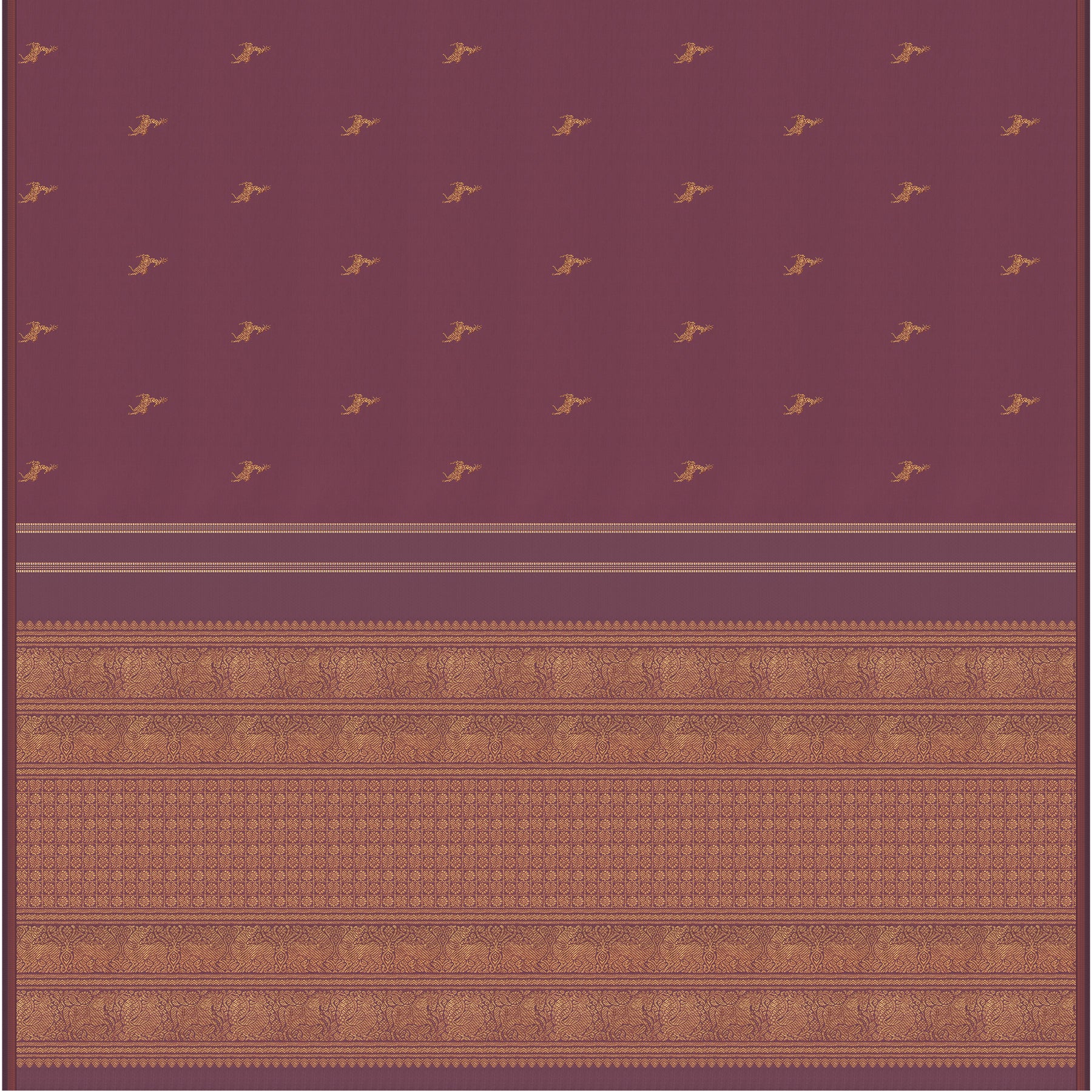 Kanakavalli Kanjivaram Silk Sari 24-595-HS001-01613 - Full View