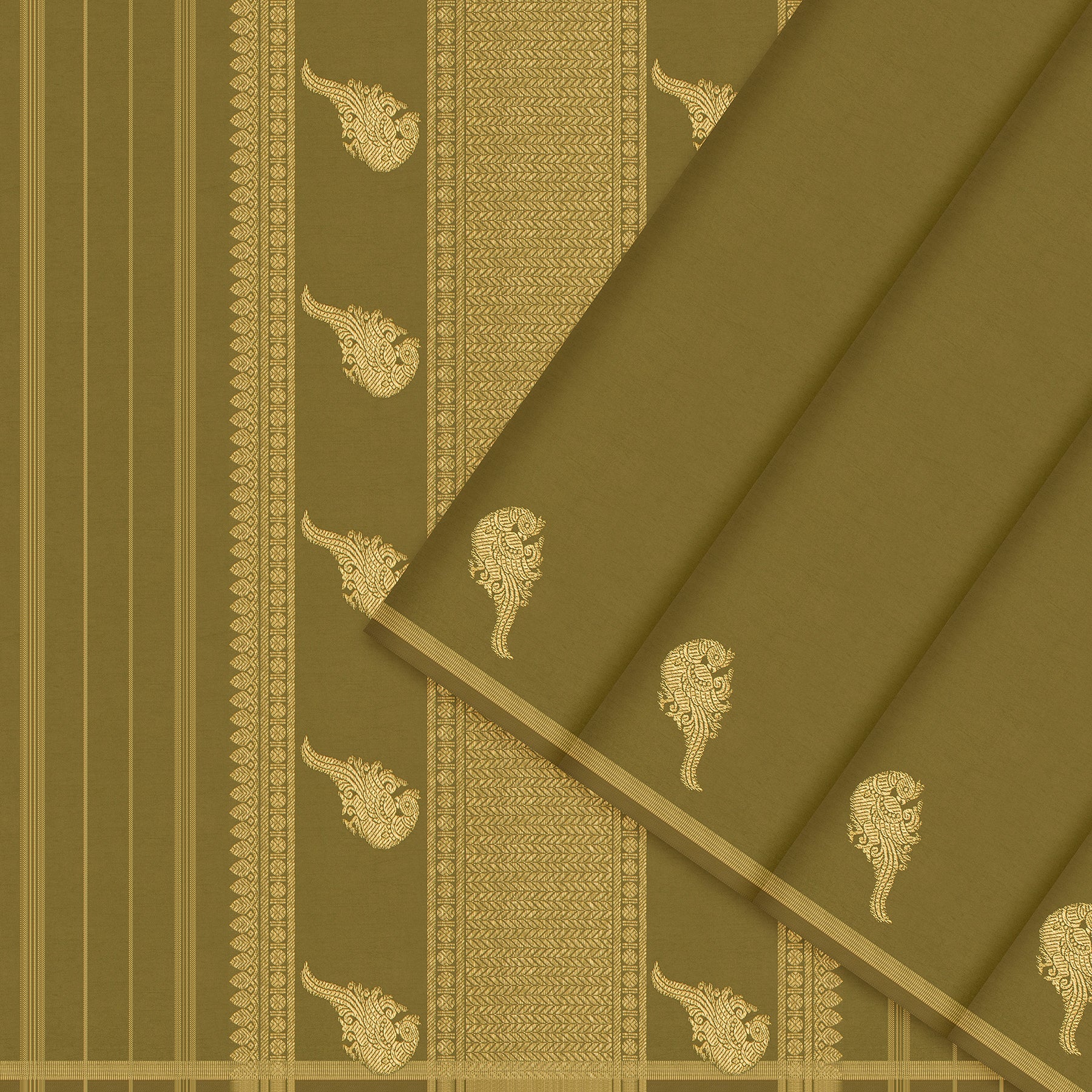 Kanakavalli Kanjivaram Silk Sari 24-595-HS001-01659 - Cover View