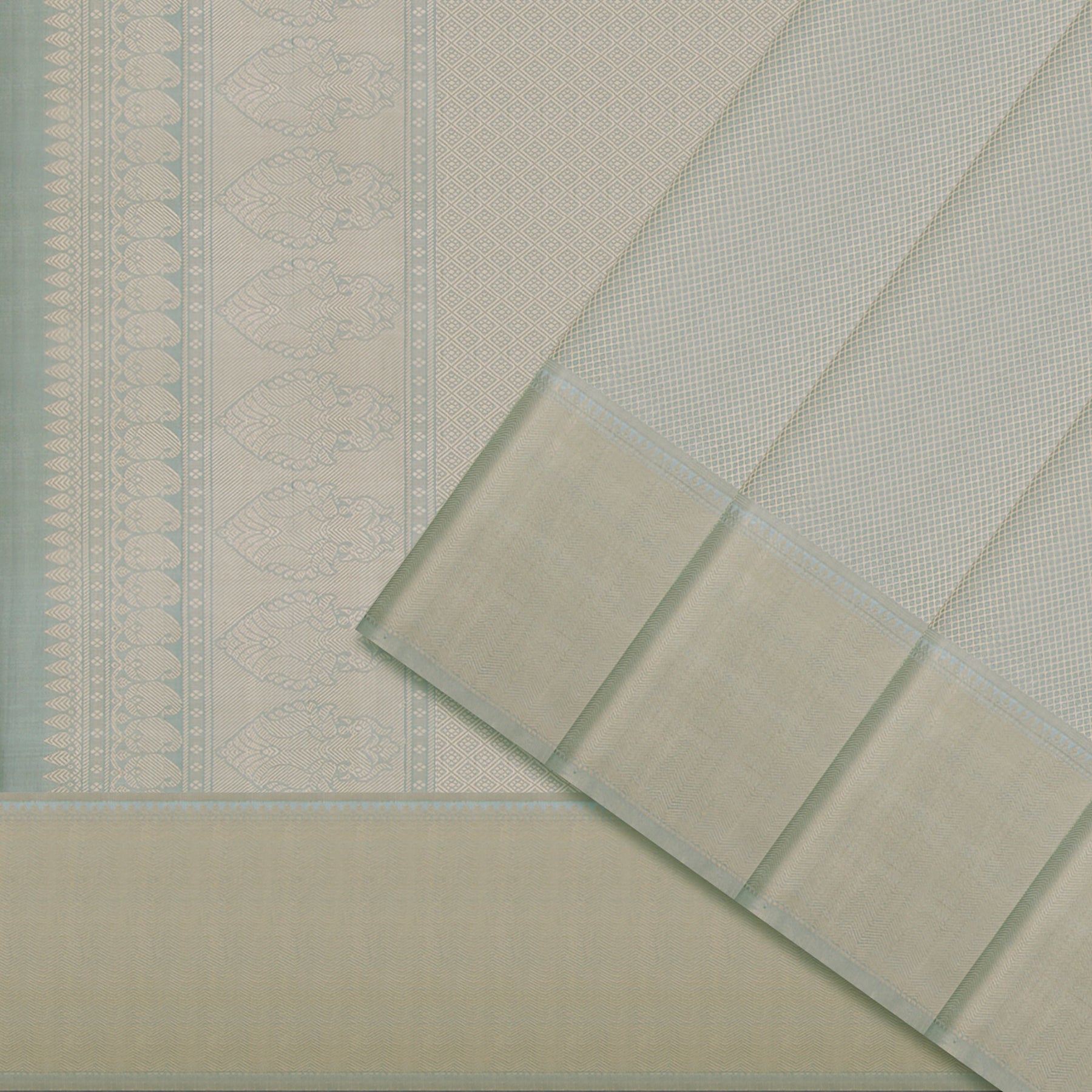 Kanakavalli Kanjivaram Silk Sari 24-595-HS001-01673 - Cover View