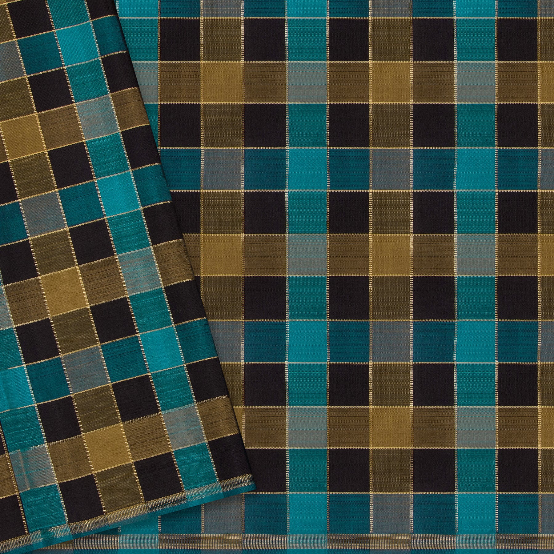 Kanakavalli Kanjivaram Silk Sari 24-595-HS001-03578 - Blouse View