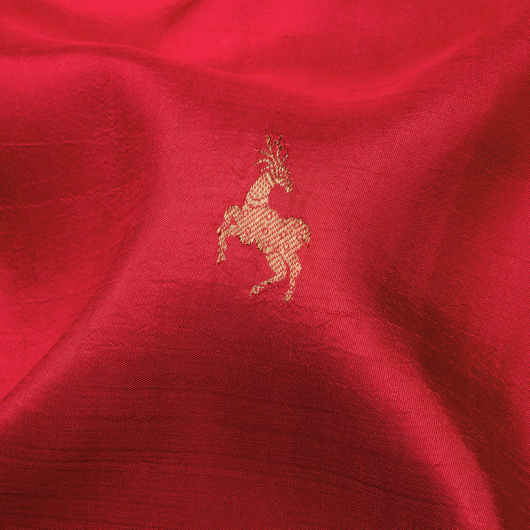 Kanakavalli Kanjivaram Silk Sari 24-595-HS001-03604 - Fabric View