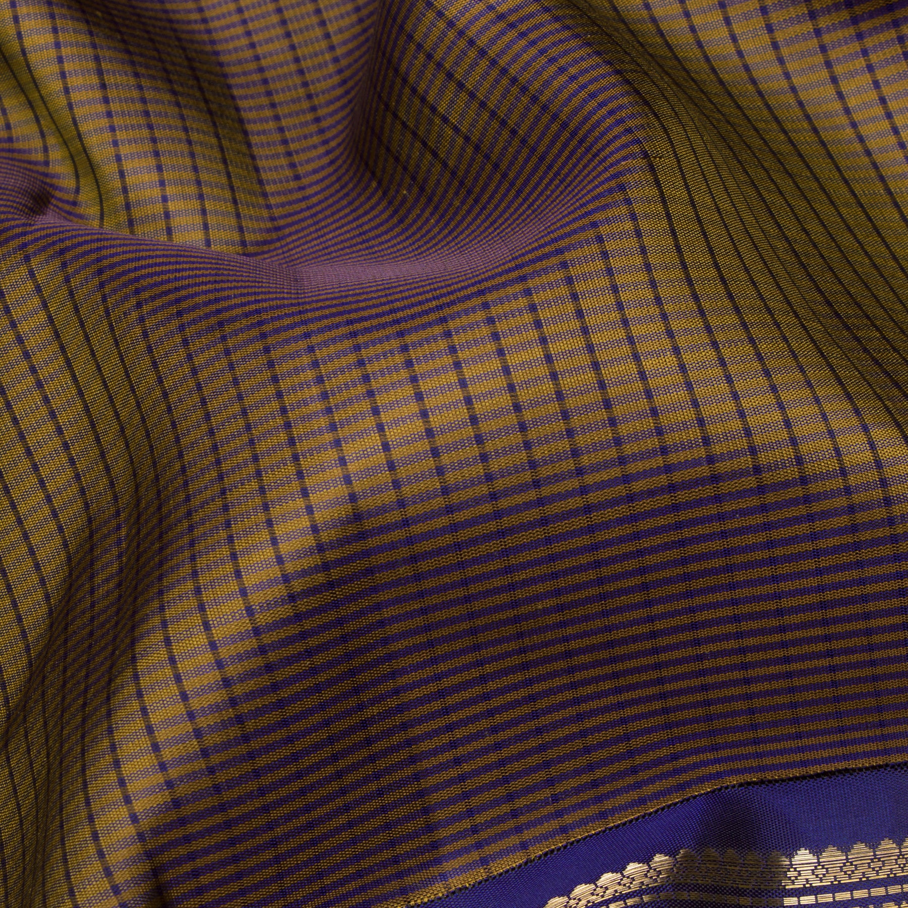 Kanakavalli Kanjivaram Silk Sari 24-595-HS001-03935 - Fabric View