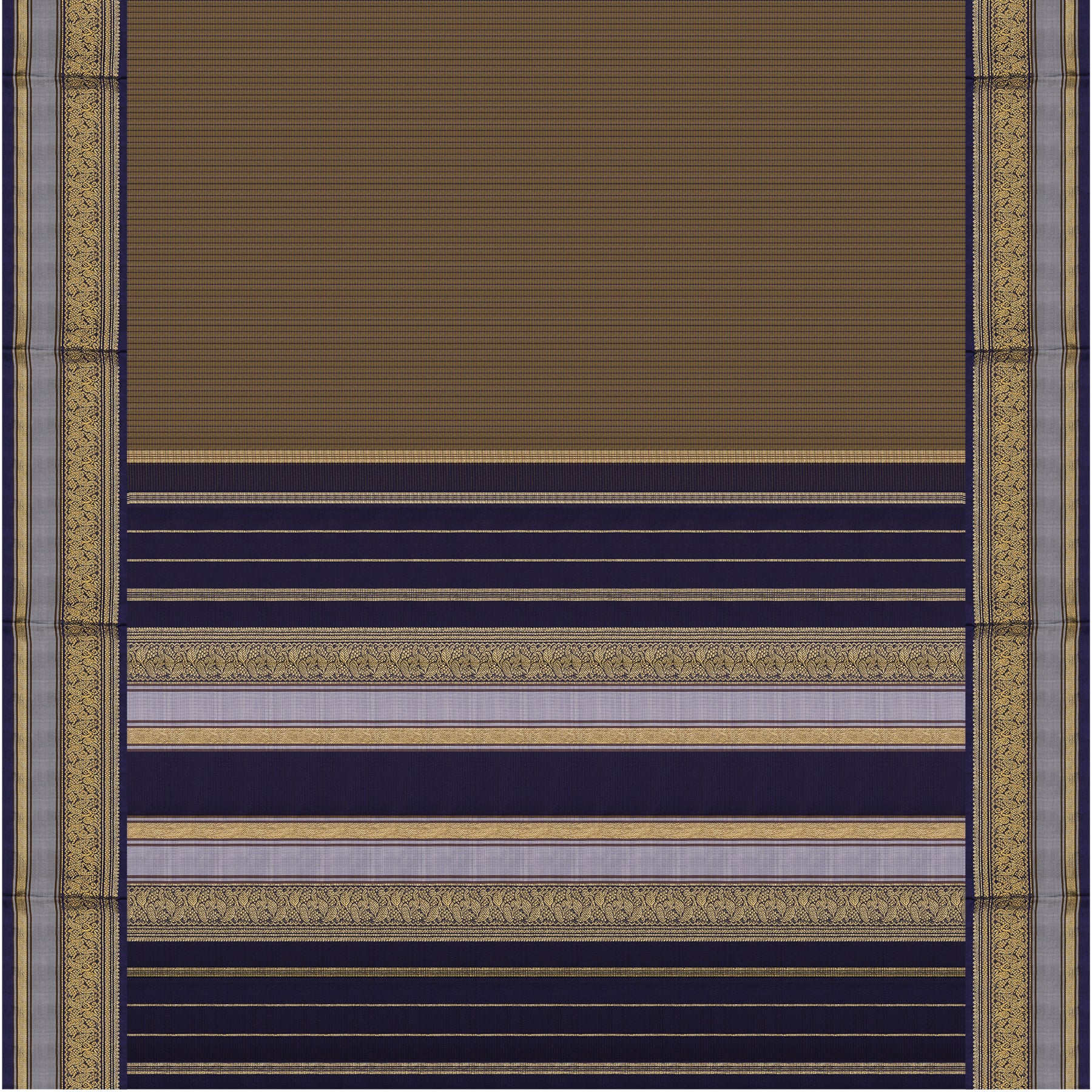 Kanakavalli Kanjivaram Silk Sari 24-595-HS001-03935 - Full View