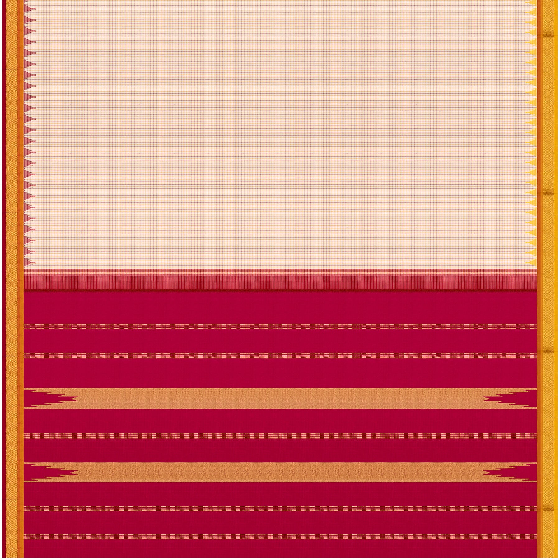 Kanakavalli Kanjivaram Silk Sari 24-595-HS001-05099 - Full View