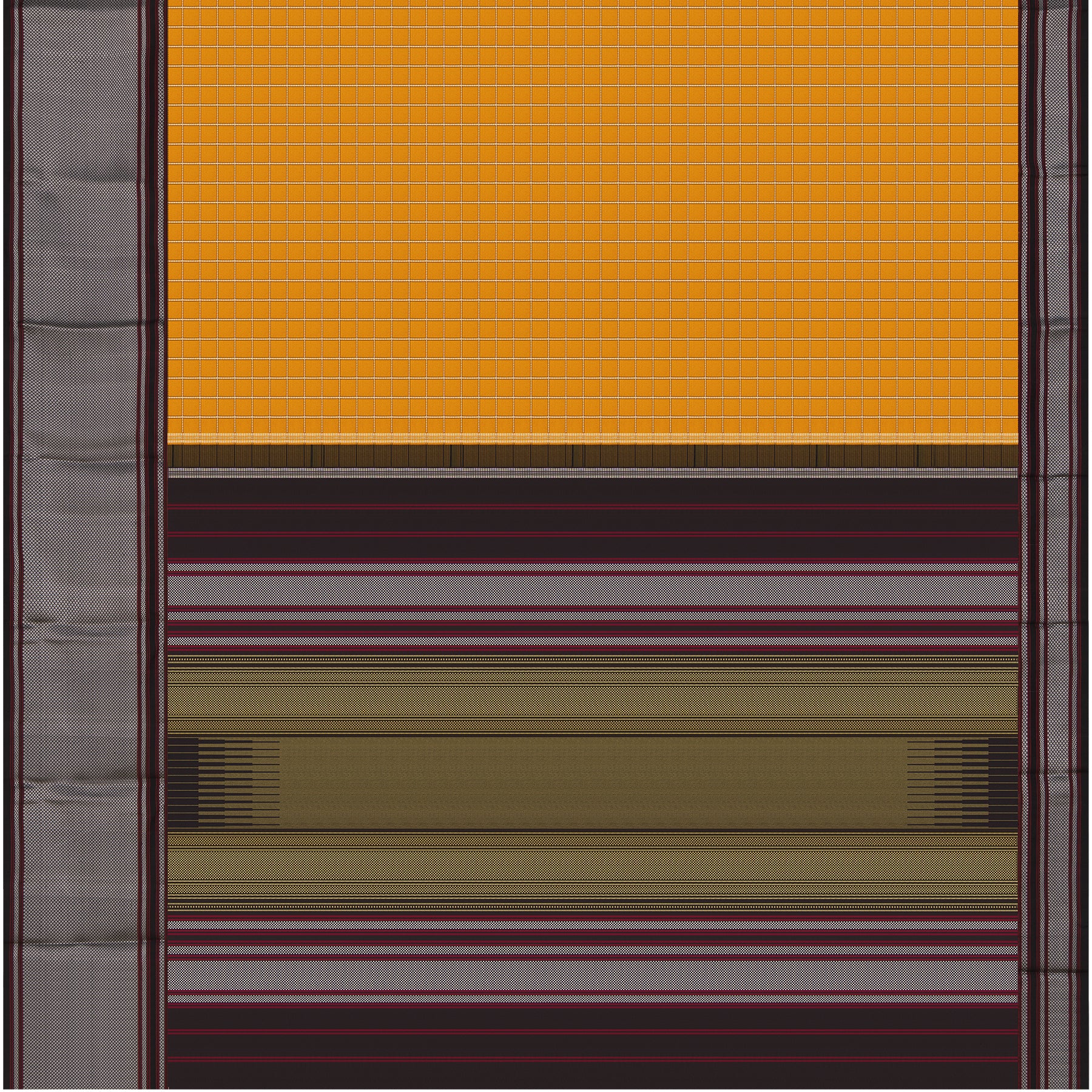 Kanakavalli Kanjivaram Silk Sari 24-595-HS001-07153 - Full View