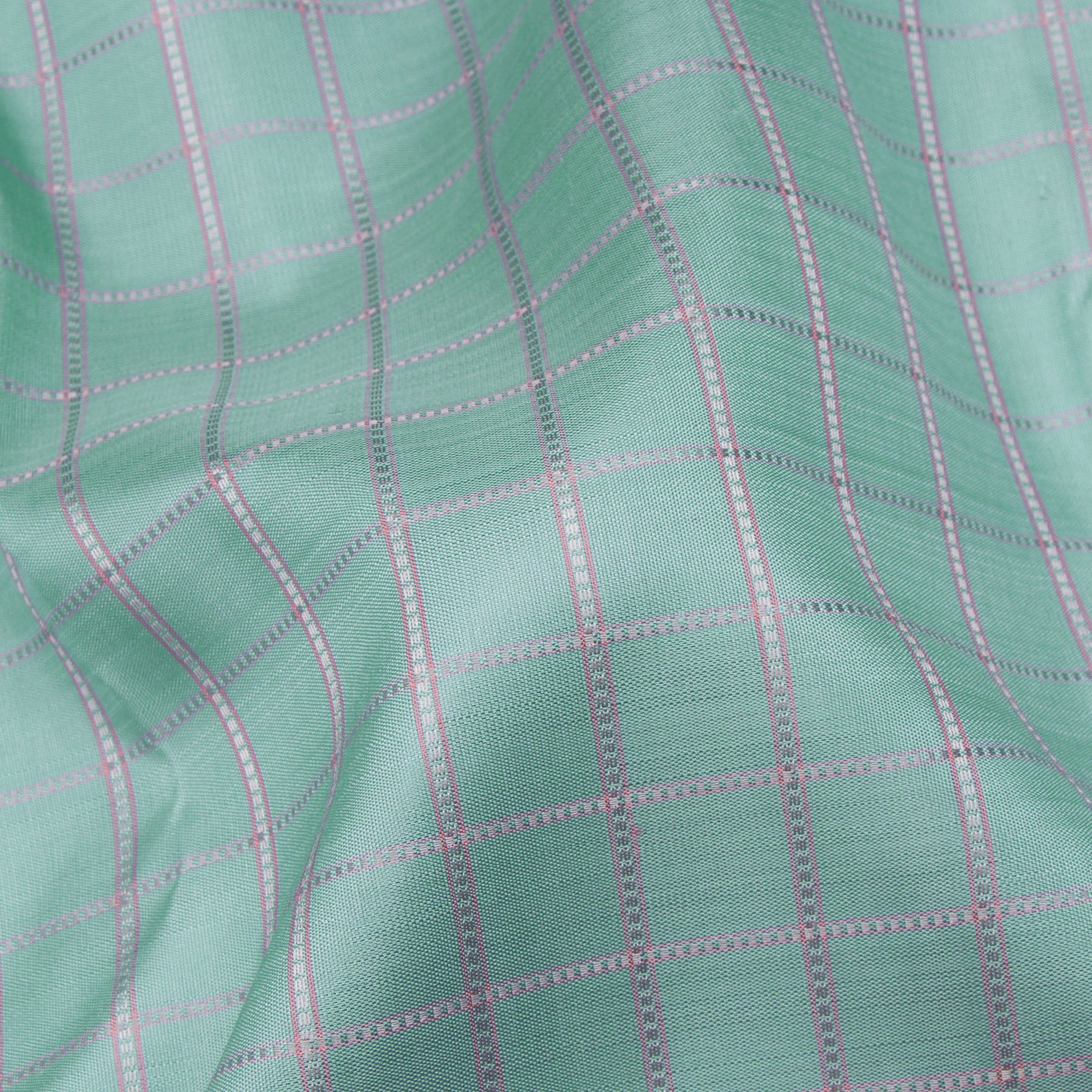 Kanakavalli Kanjivaram Silk Sari 24-595-HS001-07709 - Fabric View