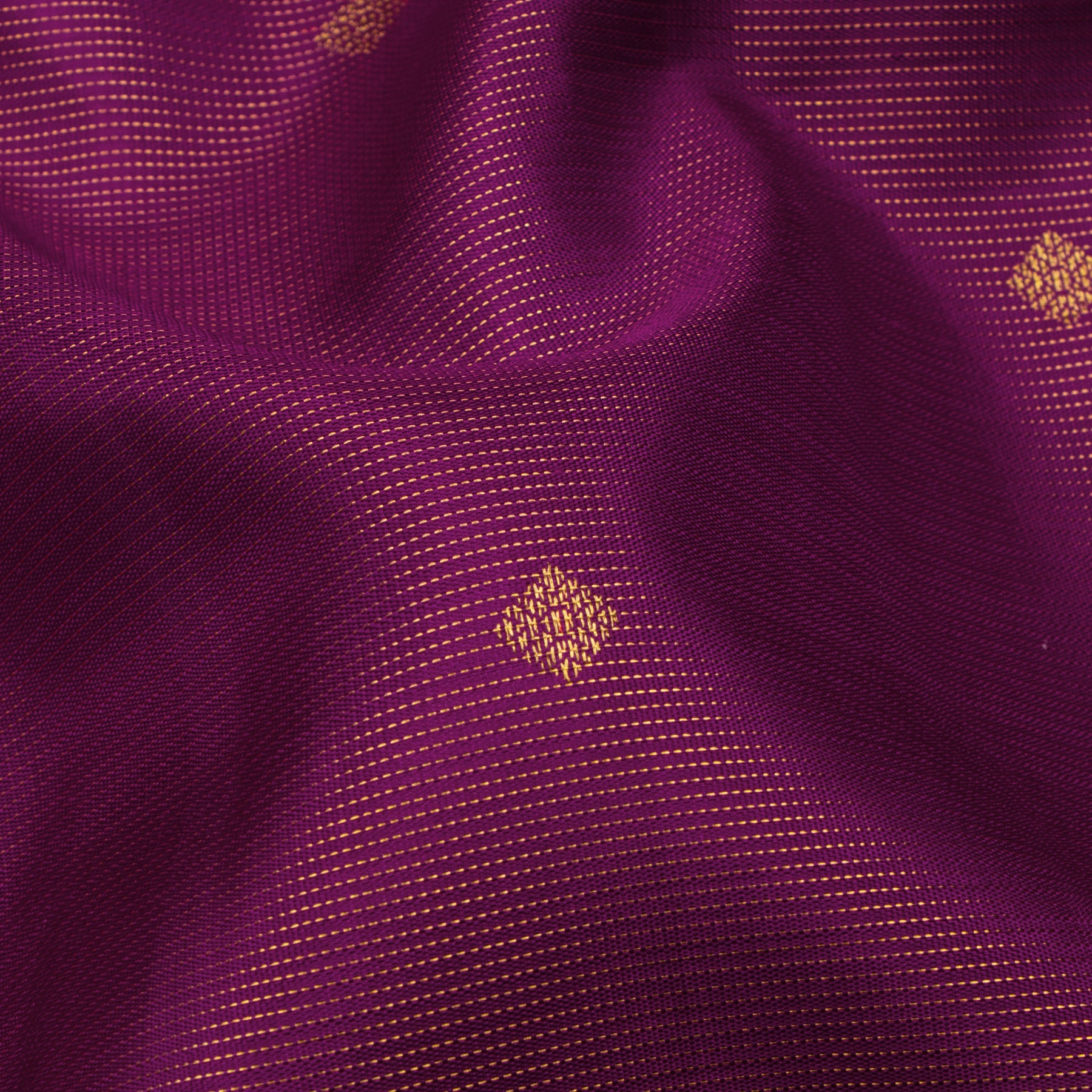 Kanakavalli Kanjivaram Silk Sari 24-595-HS001-07718 - Fabric View